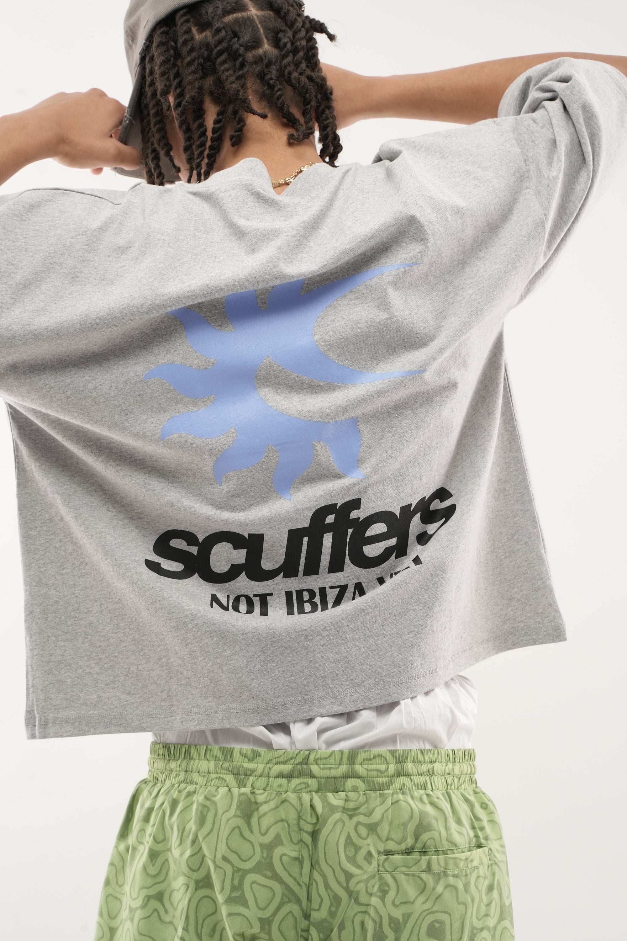 Not Ibiza Again Light Grey T-Shirt