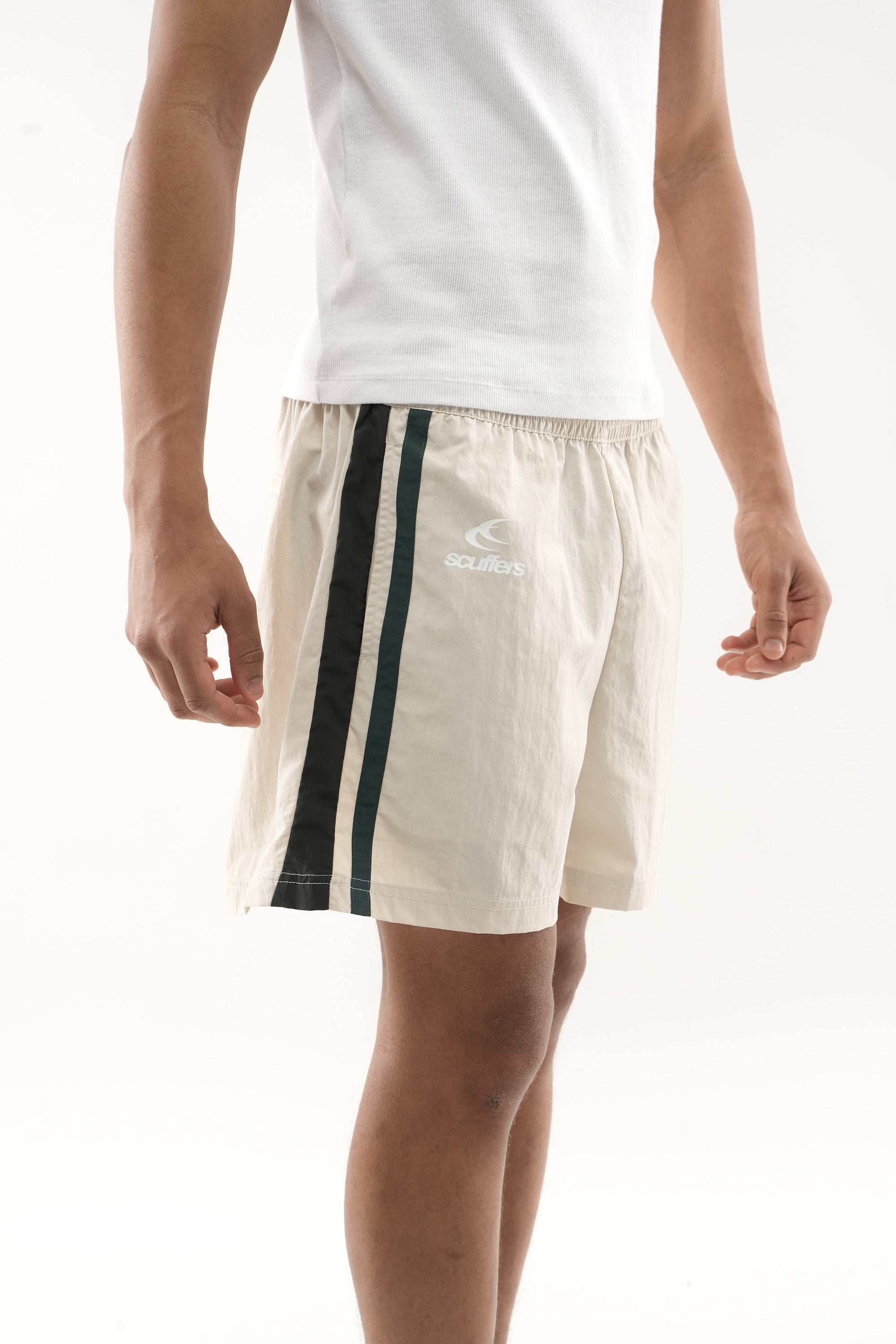 Tech Ecru Shorts