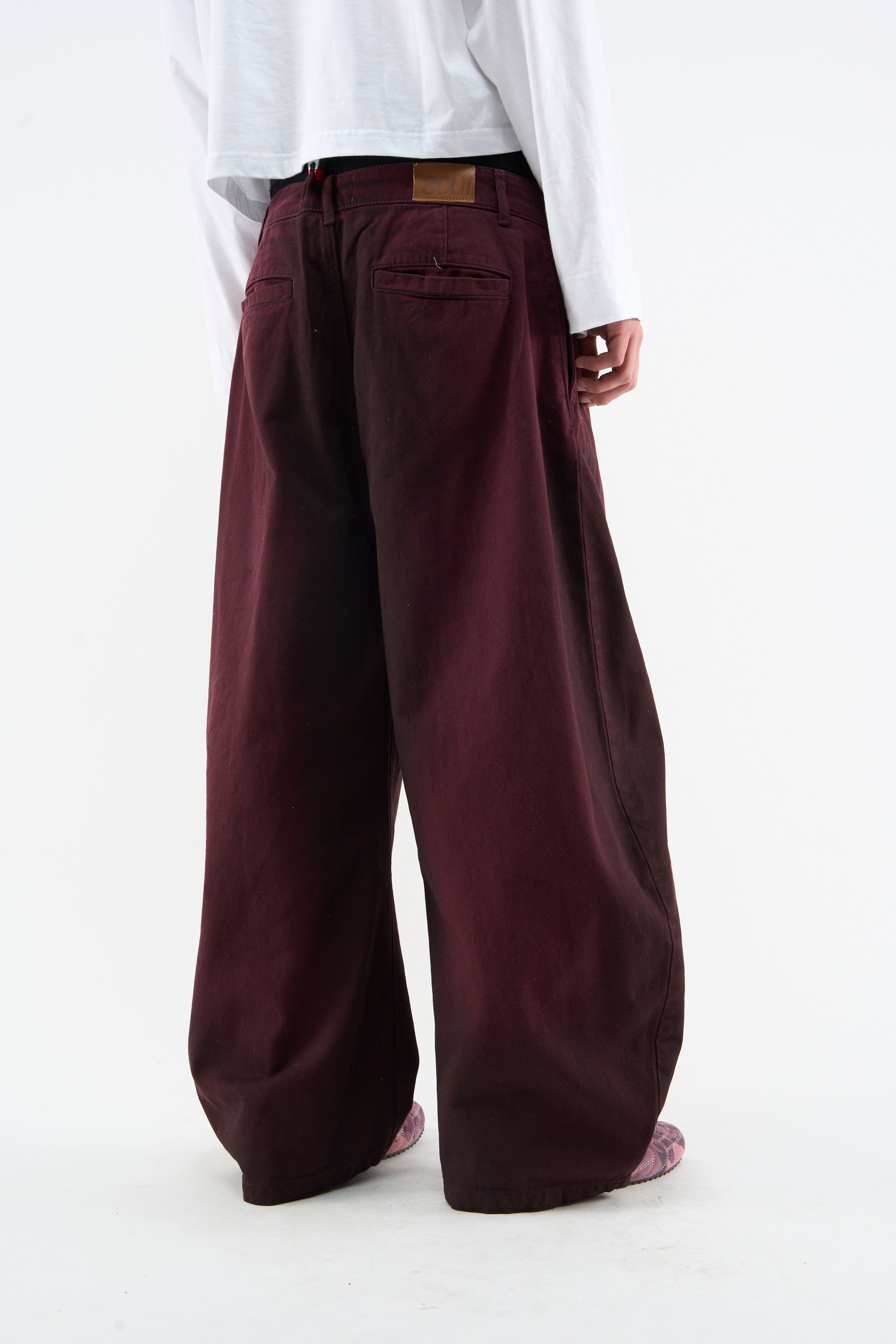 Shell Burgundy Pants