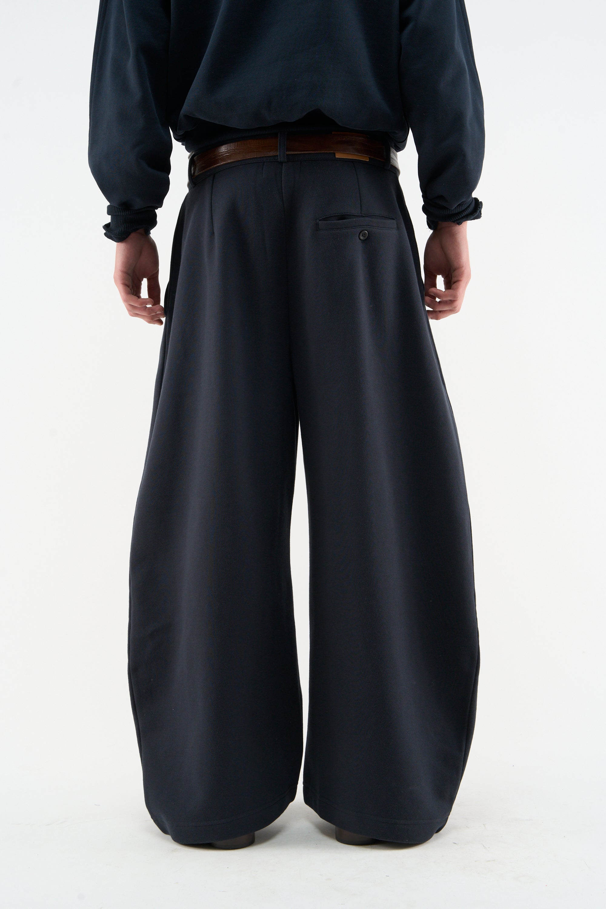 Shell Navy Blue Sweatpants