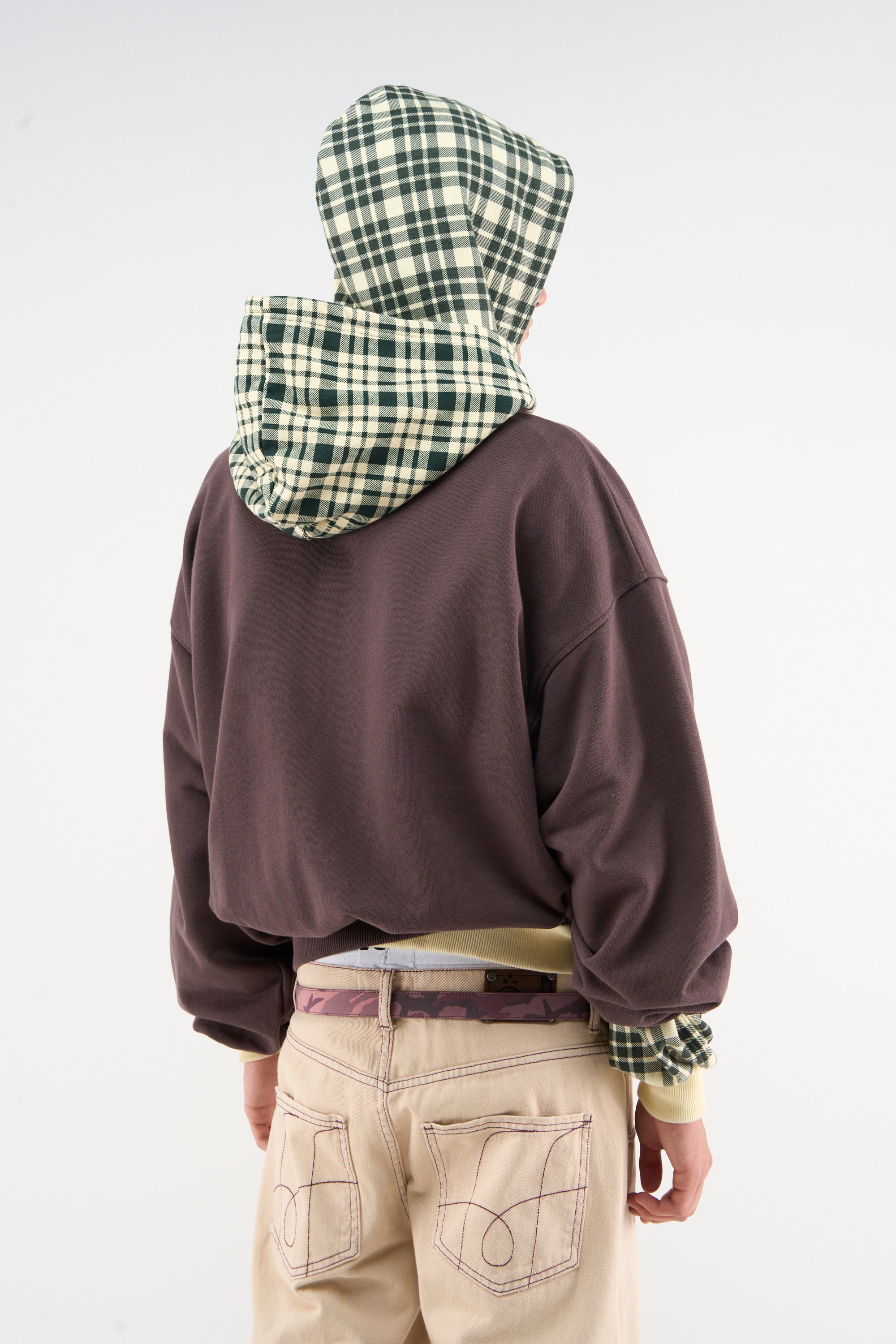 New Mask Brown  Zipper