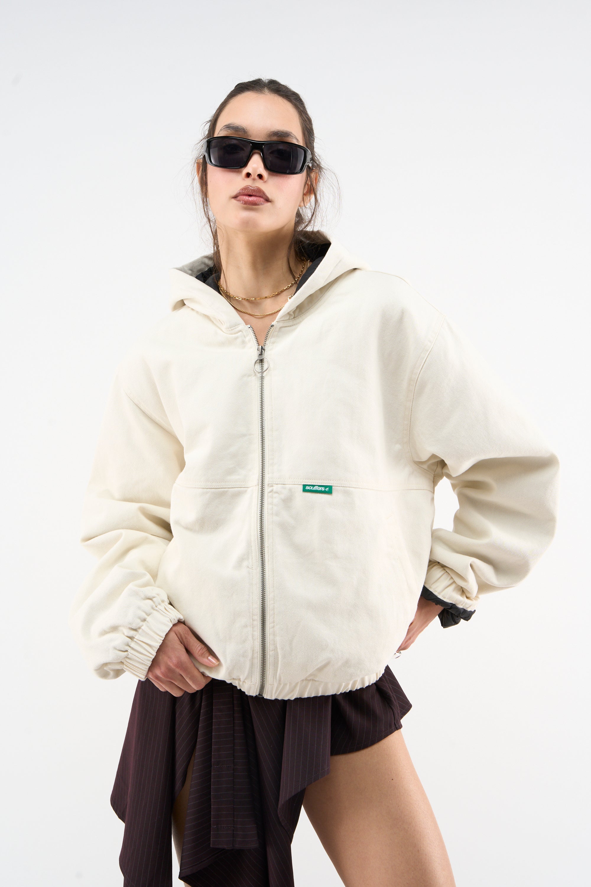 Stained Ecru Work Jacket