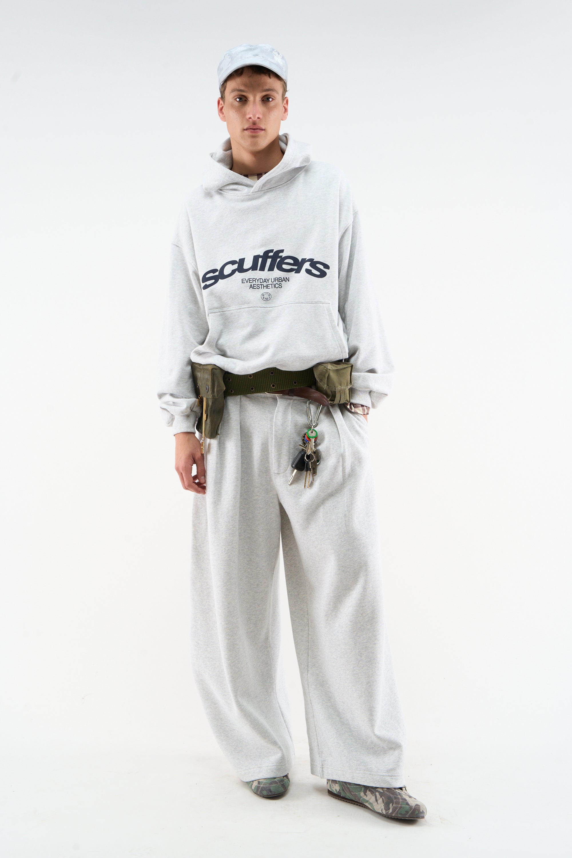 Shell Light Grey Sweatpants