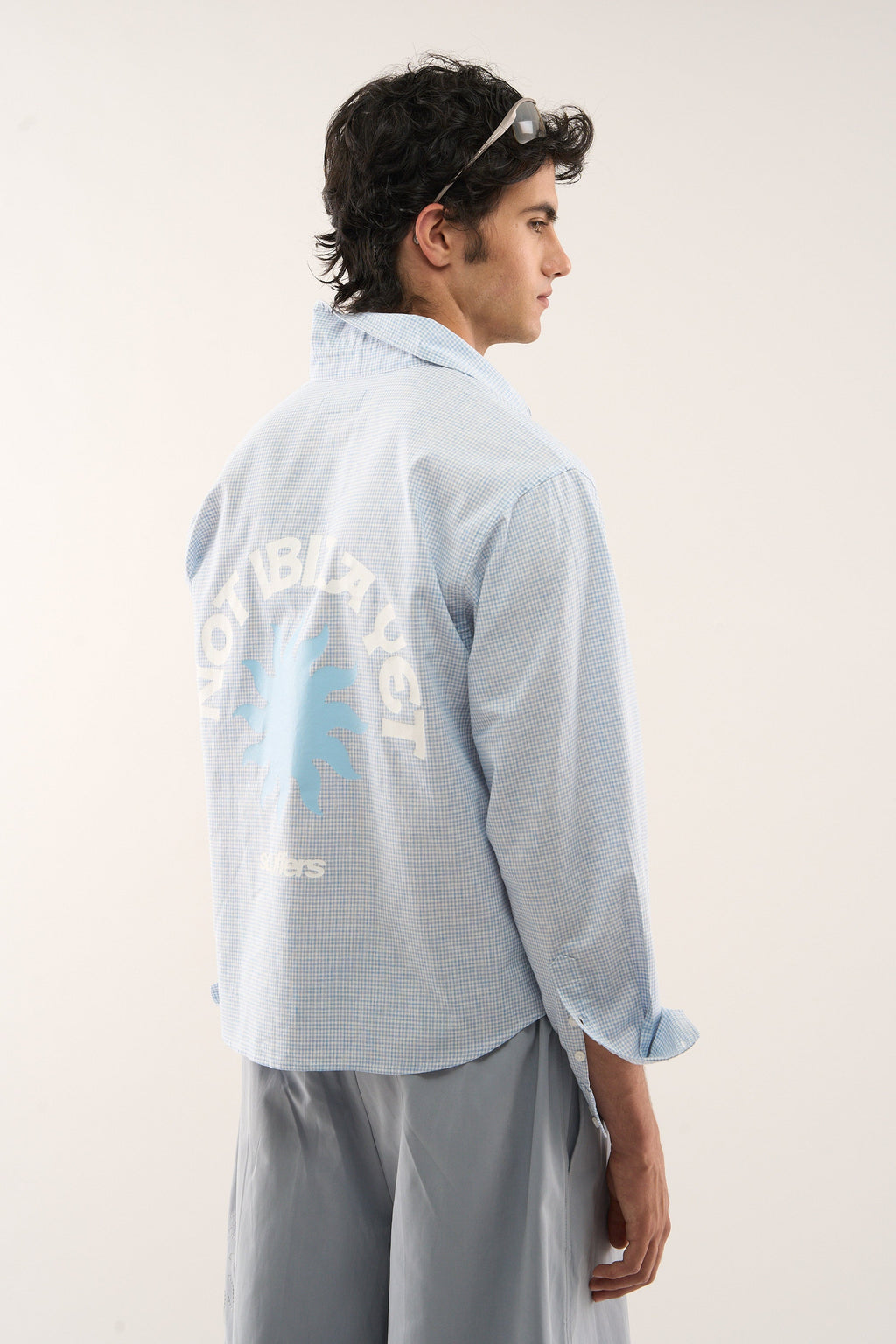 Twin Checkered Blue Shirt