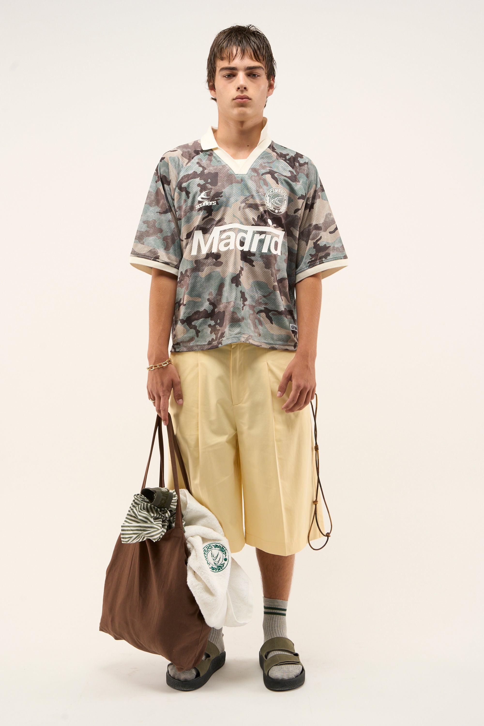 Madrid Camo Football T-Shirt