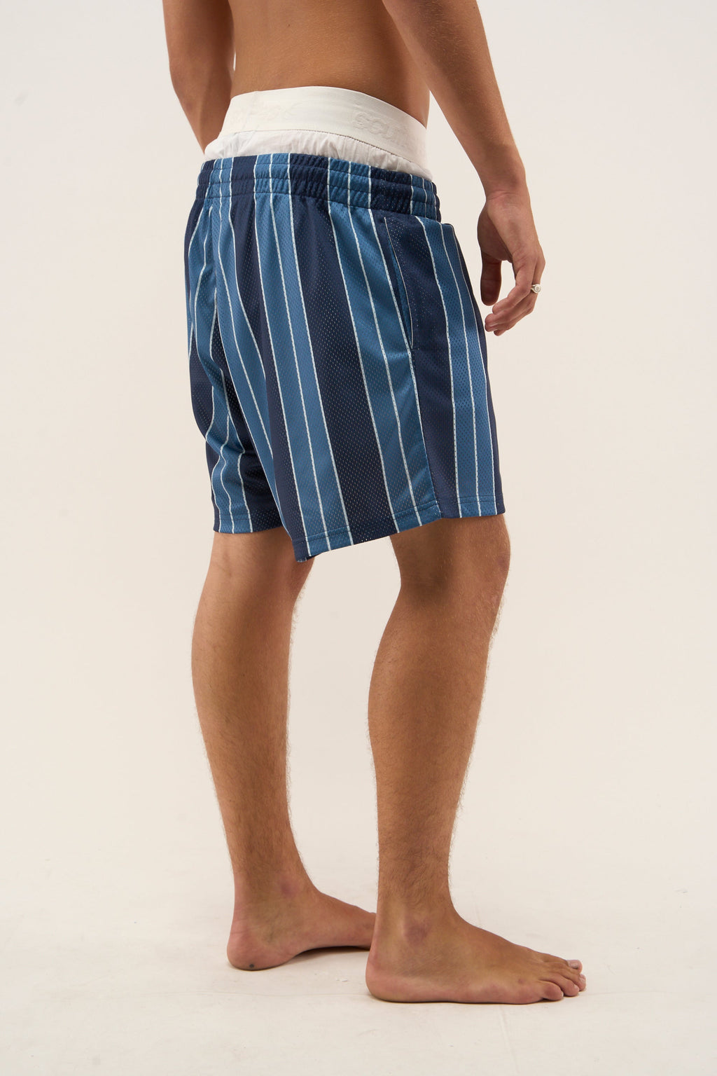 Madrid Navy Football Shorts