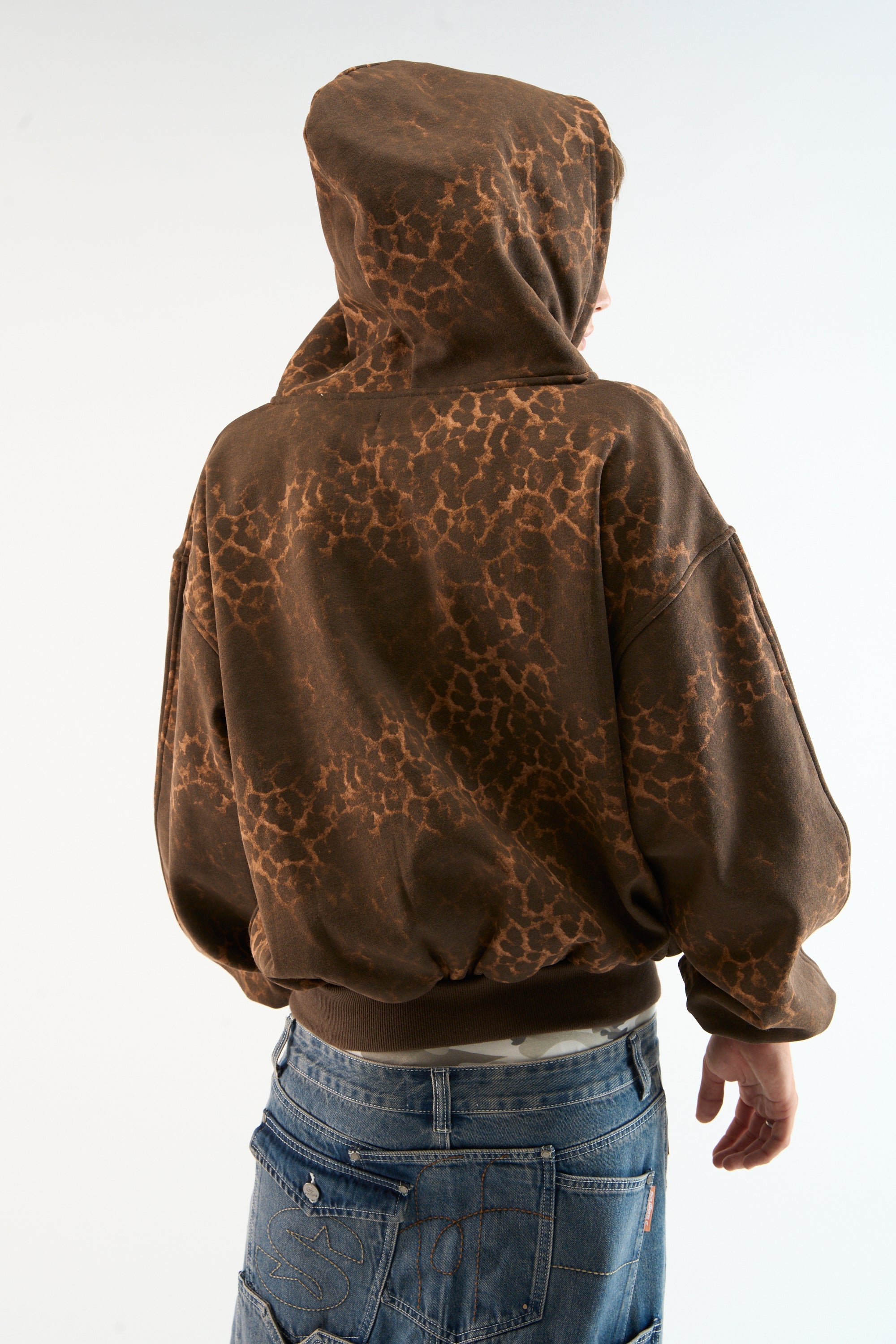 Scff Leopard Zipper