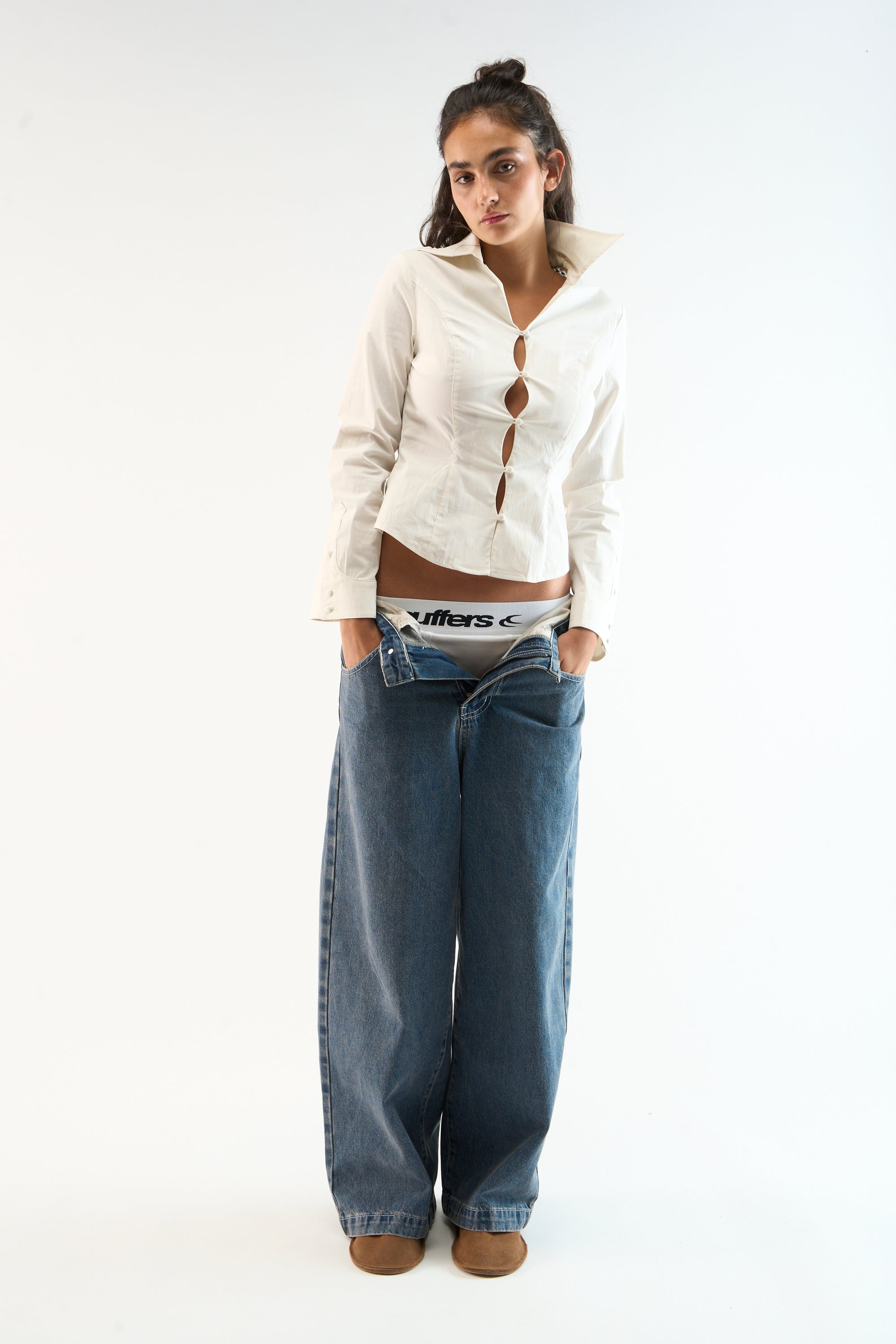 Not For Me White Shirt