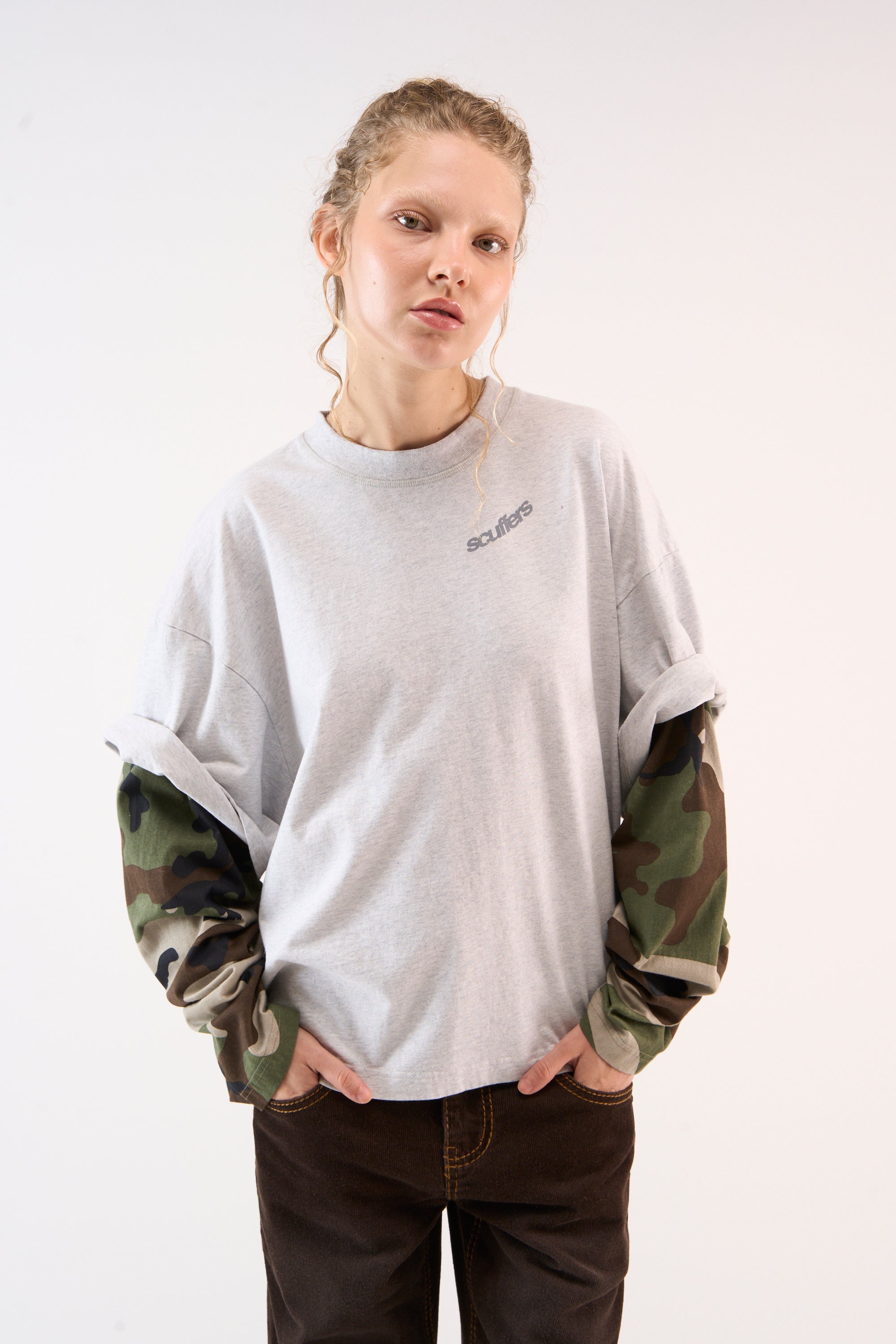 New Kurtis Grey Melange Longsleeve