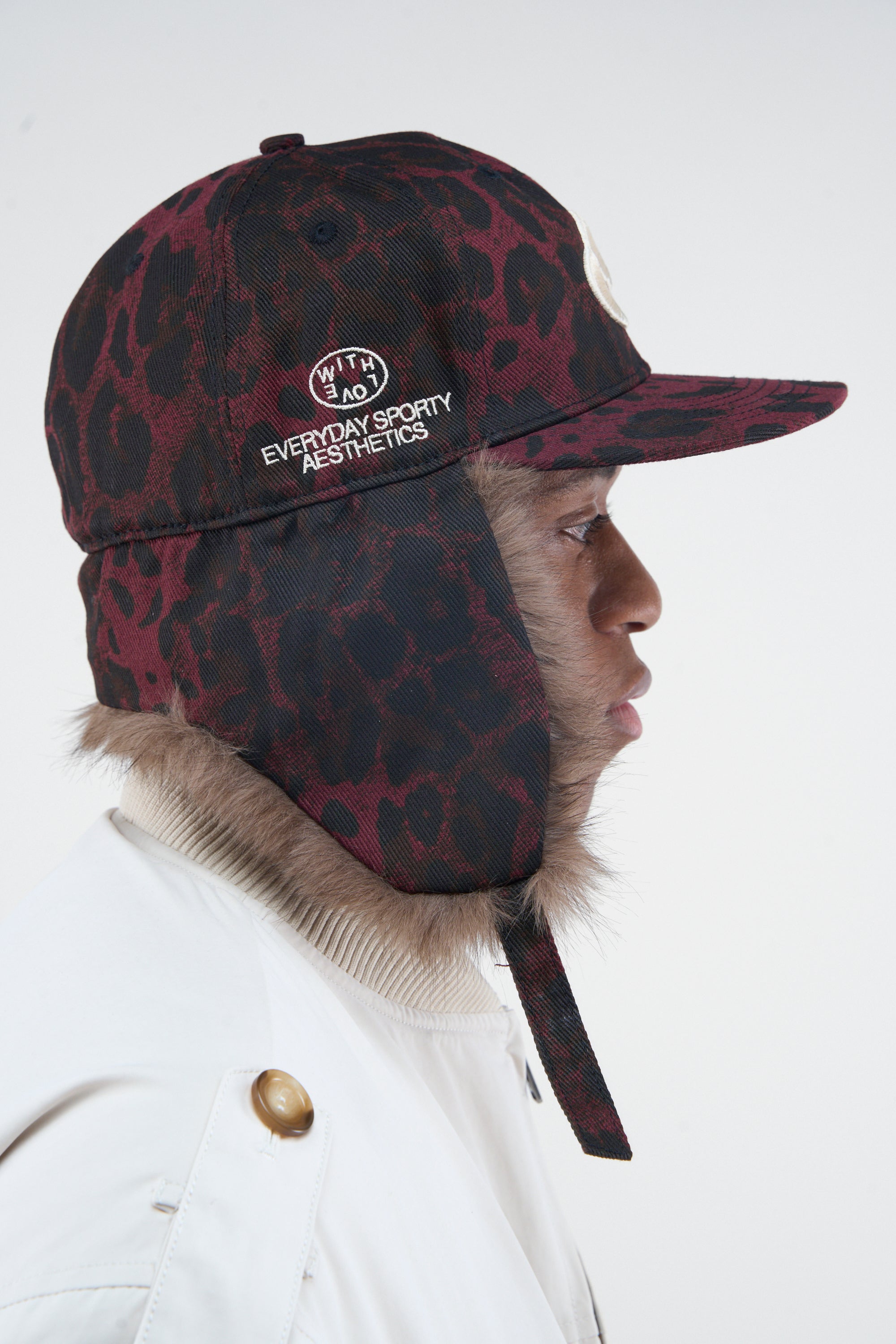 Dogear Burgundy Cap