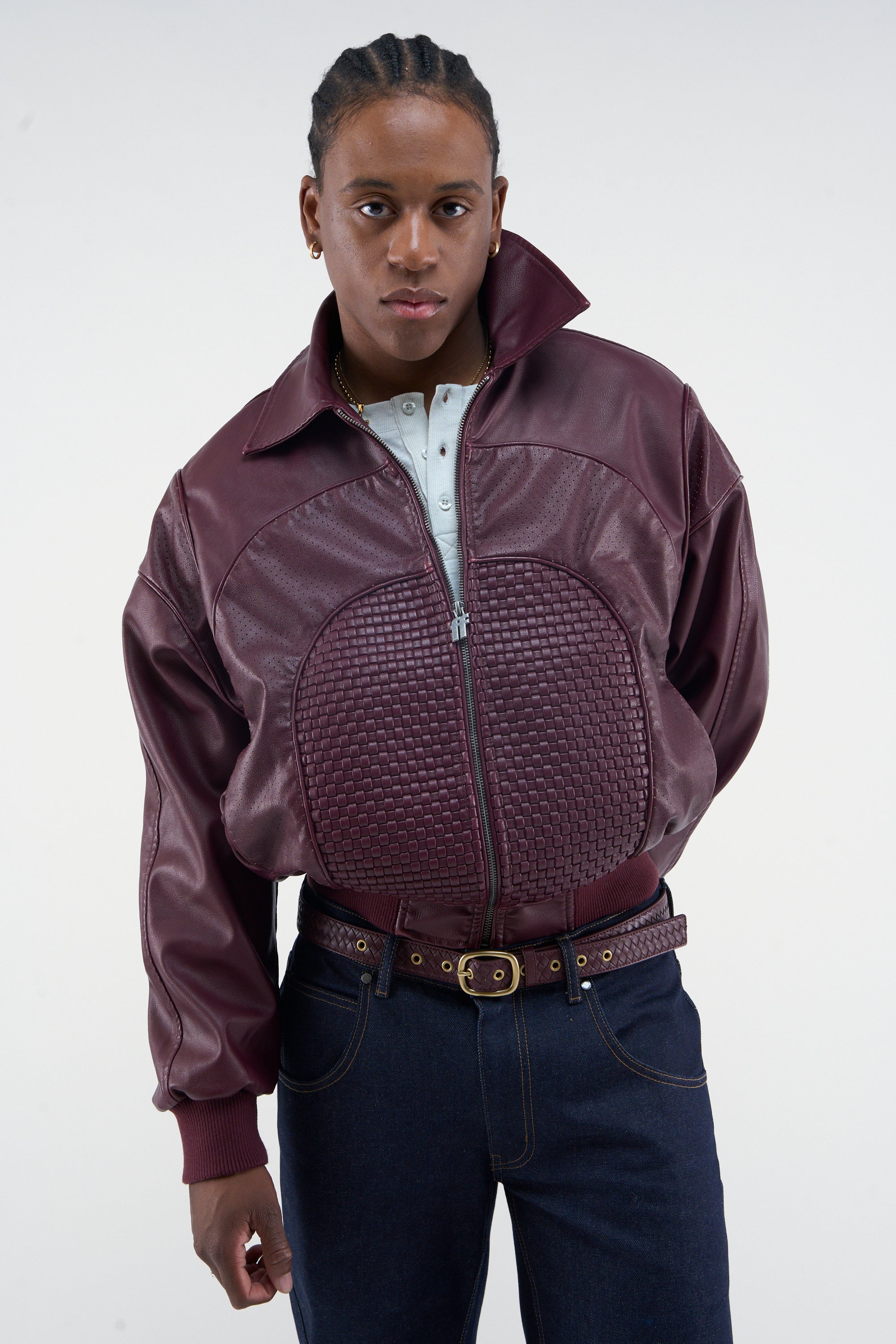 Country Burgundy Jacket