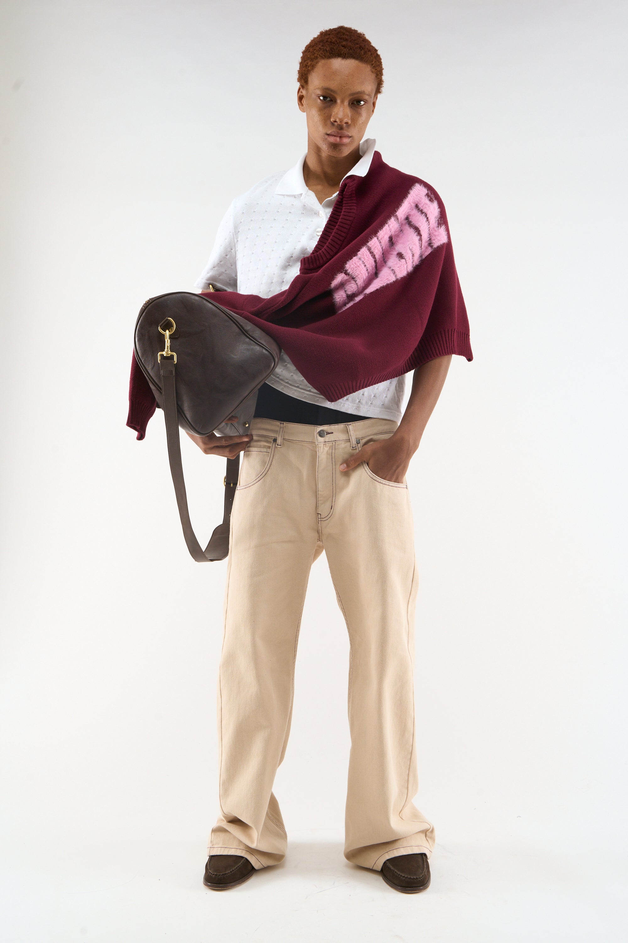 Caliente Burgundy Knit