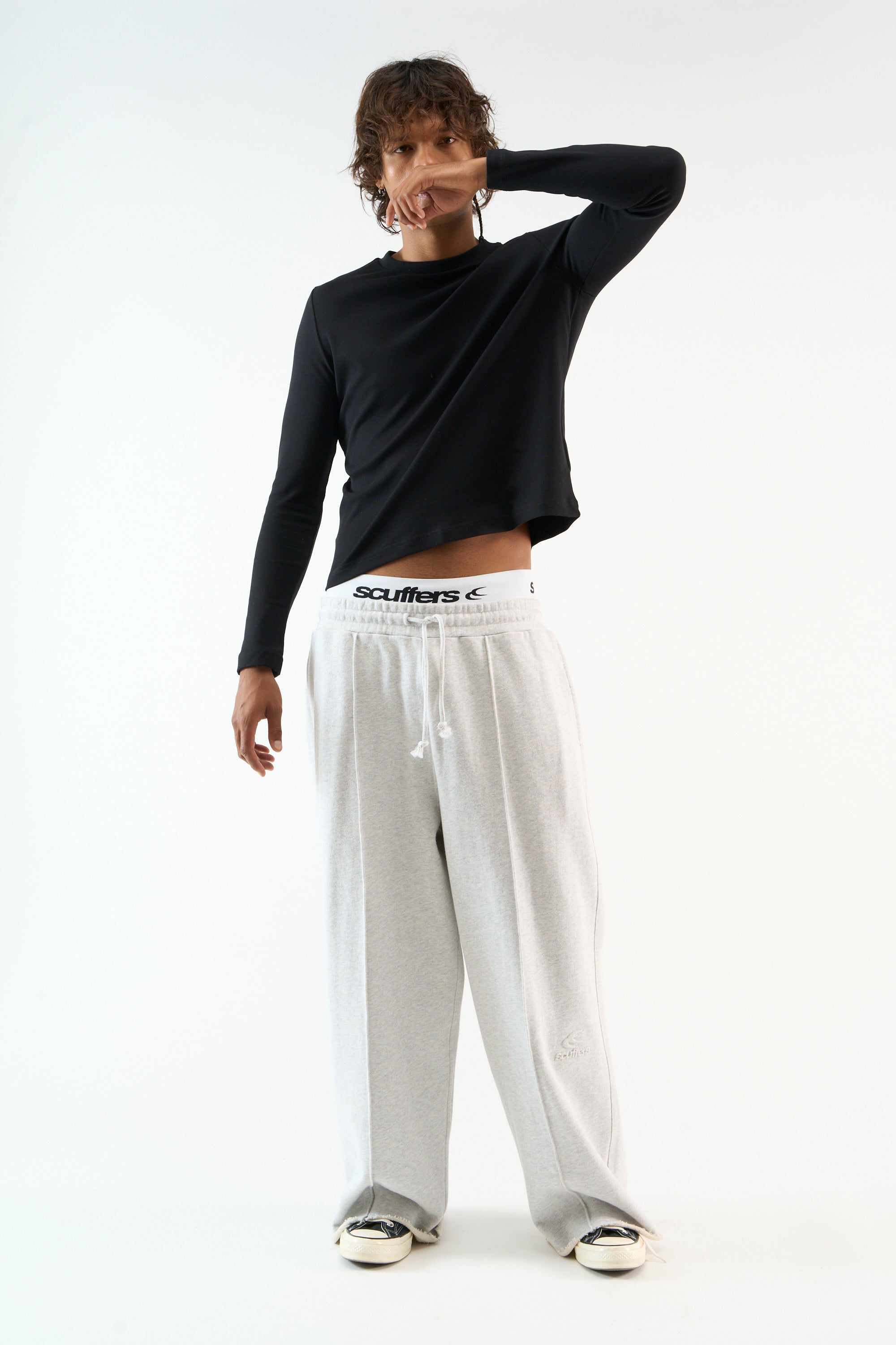 Weekender Grey Melange Pants