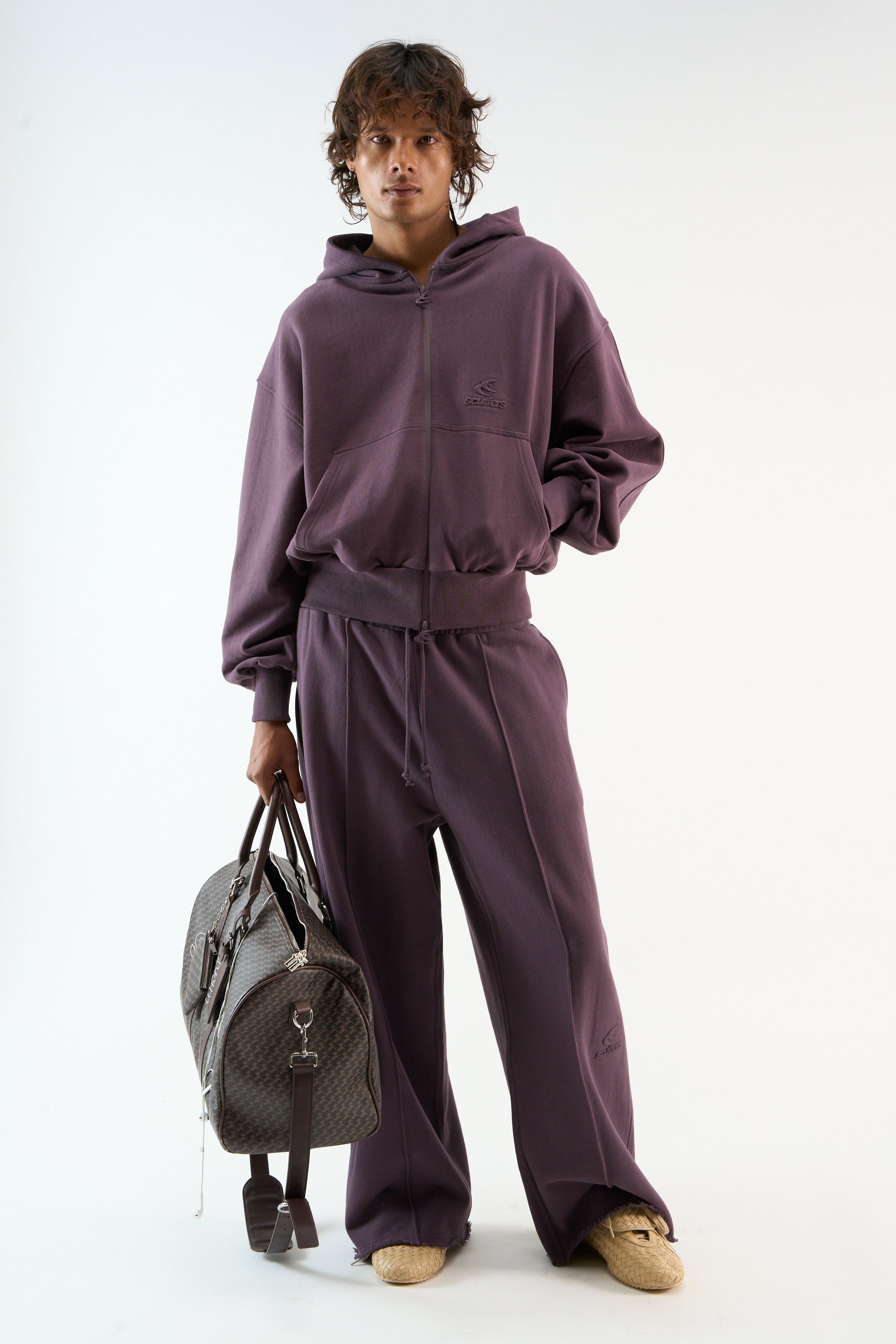 Weekender Burgundy Zipper