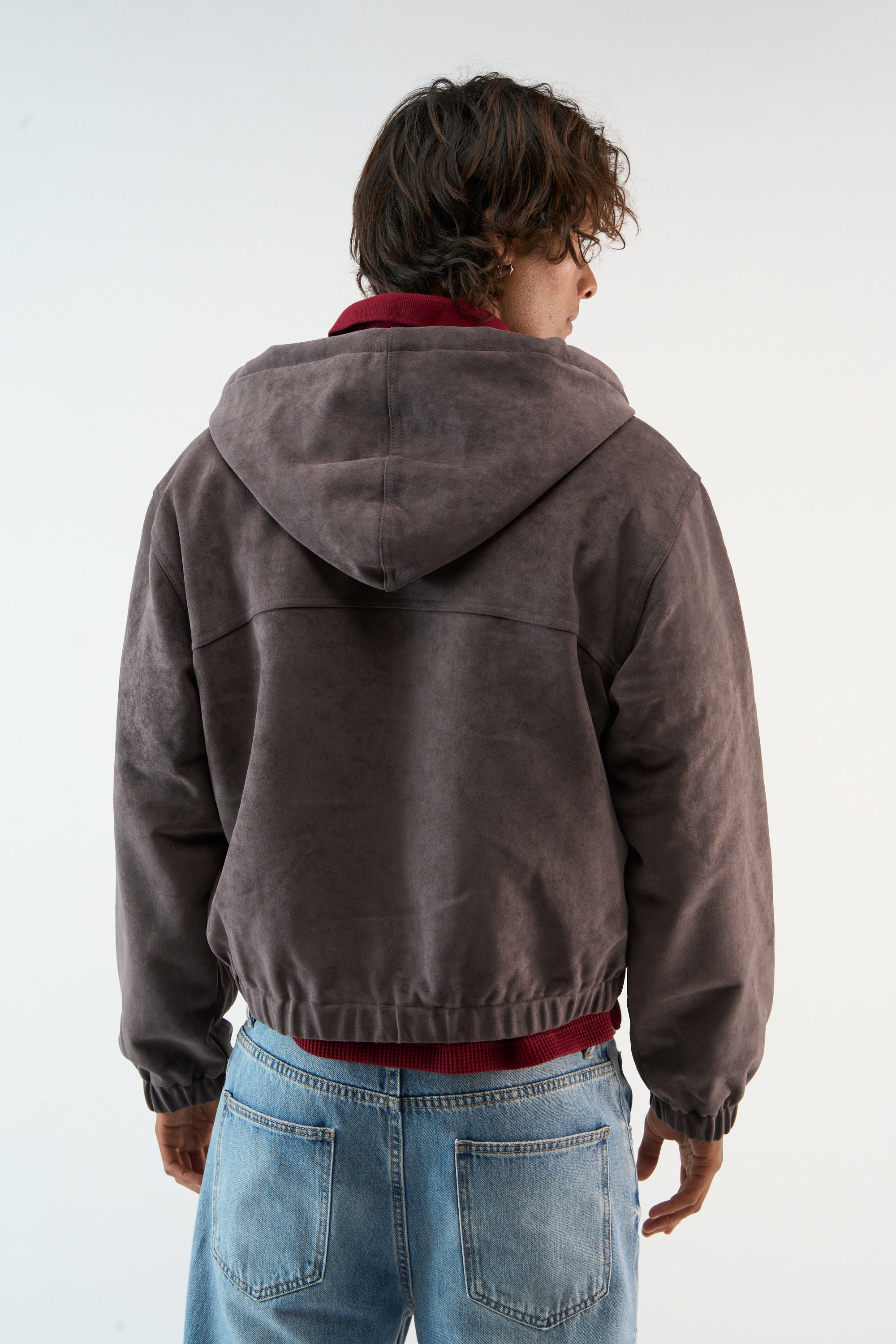 Suede Dark Work Jacket