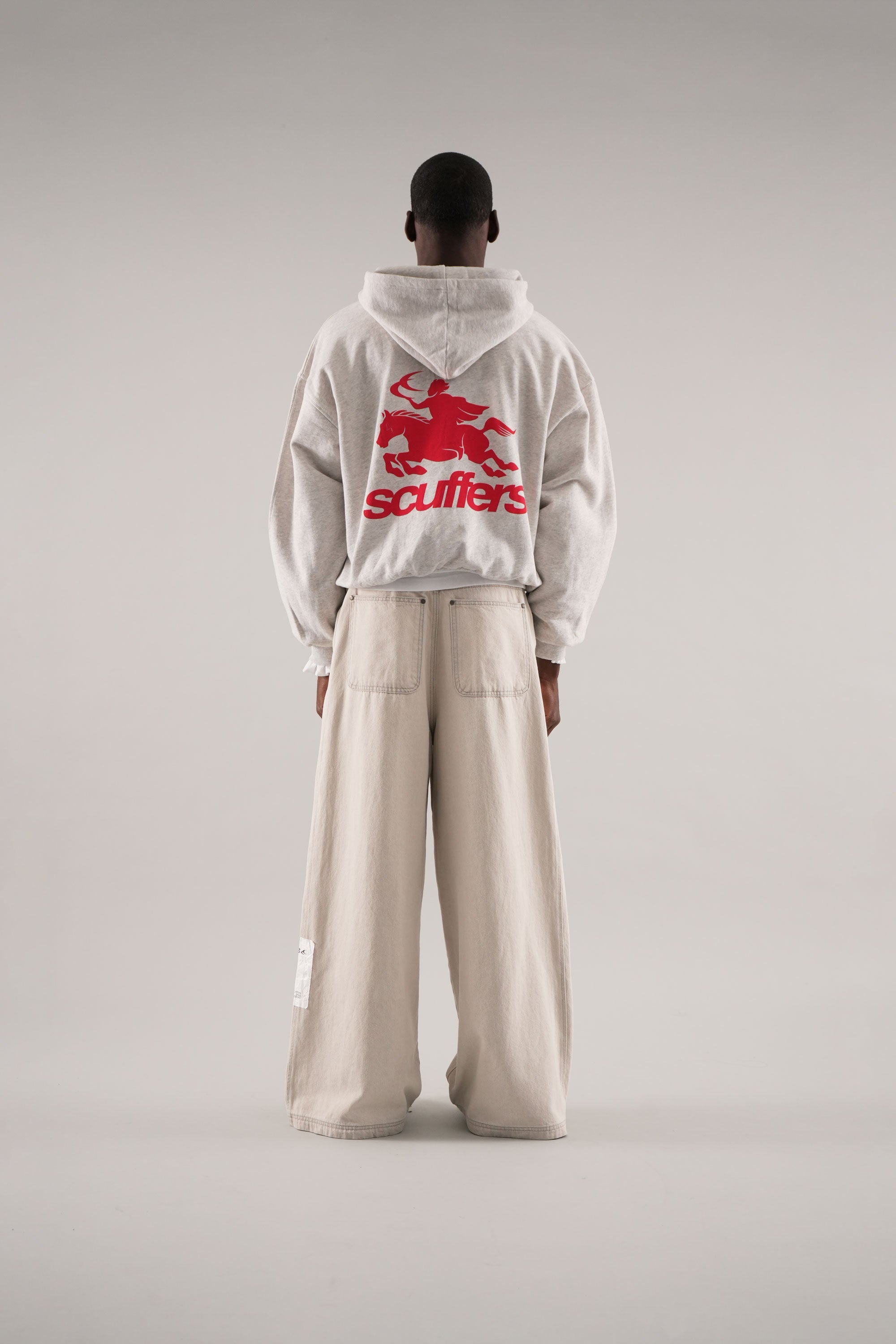 Emblem Light Grey Hoodie