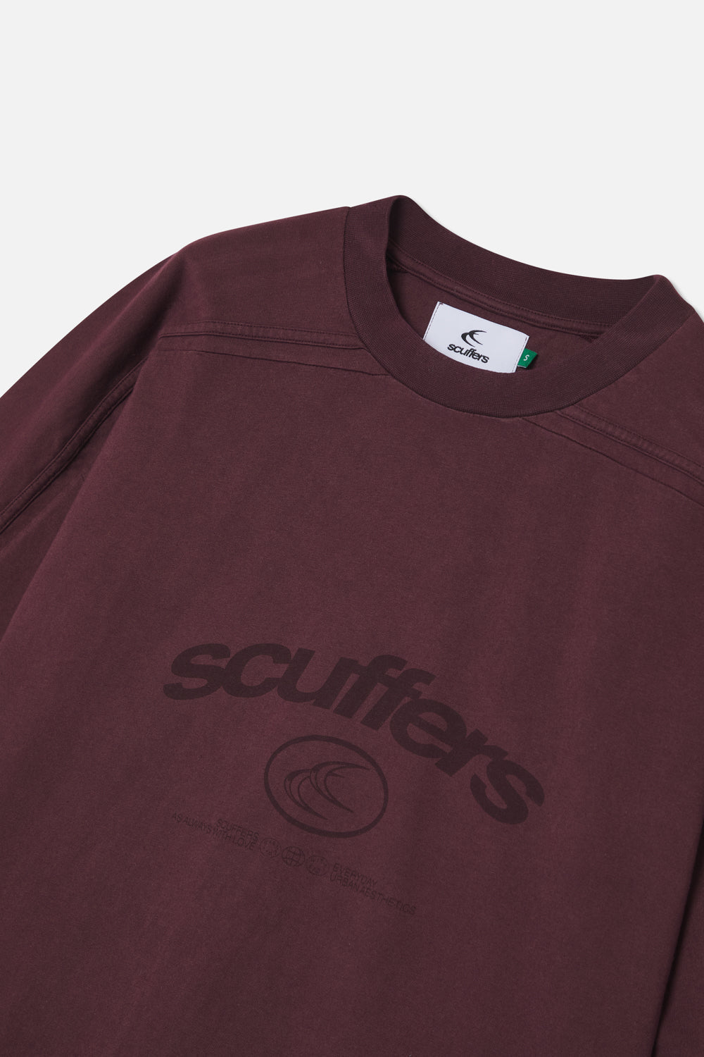 Effortless Total Burgundy T-Shirt