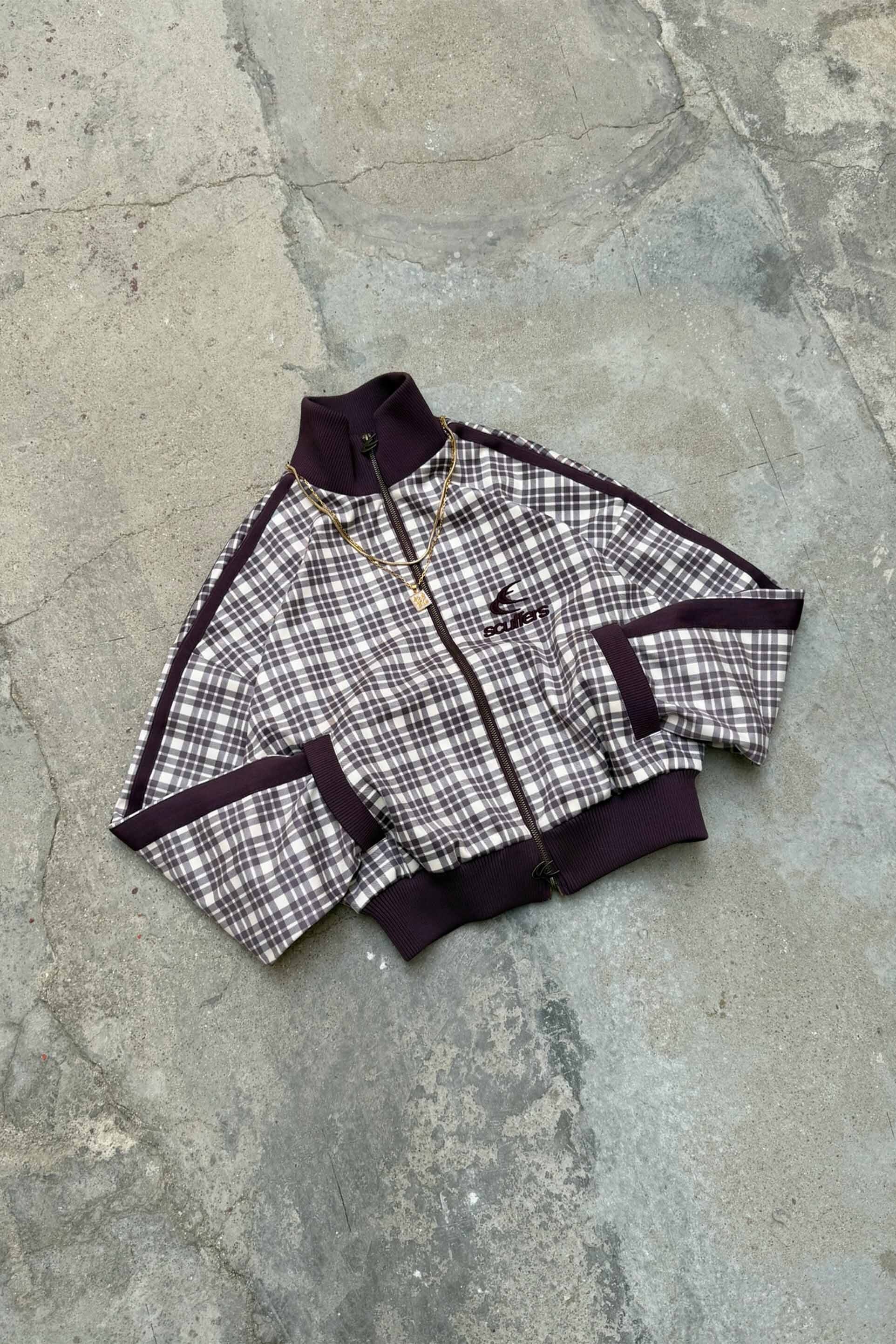 Mice Burgundy Zipper