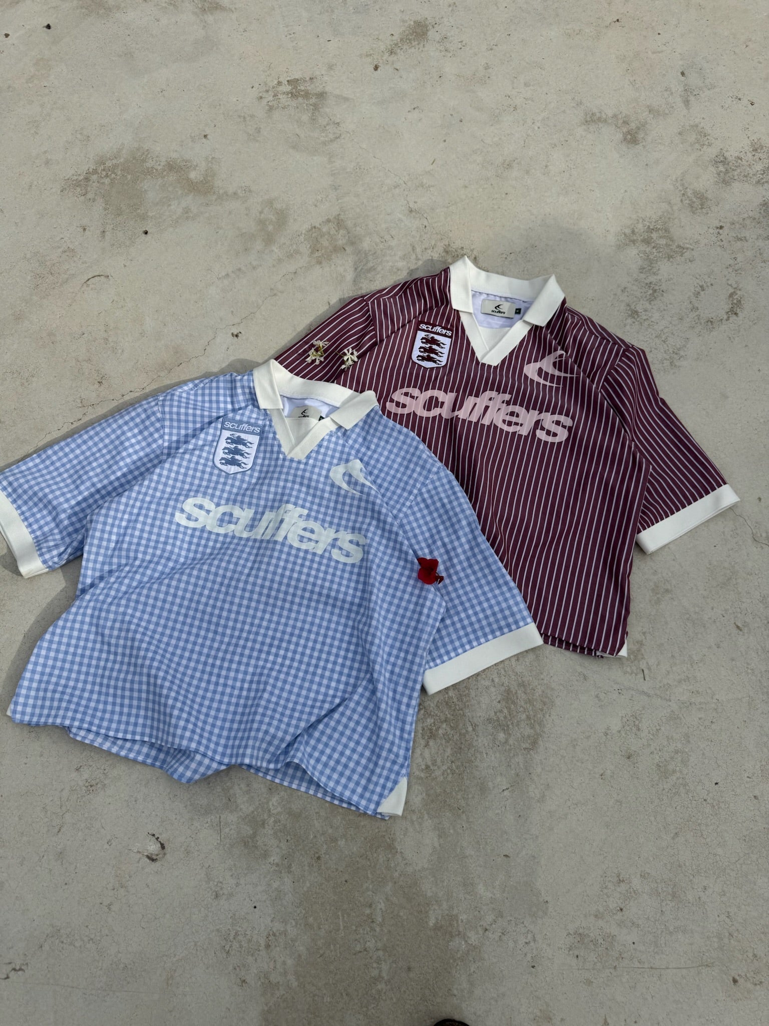 Picnic Football Burgundy Shirt