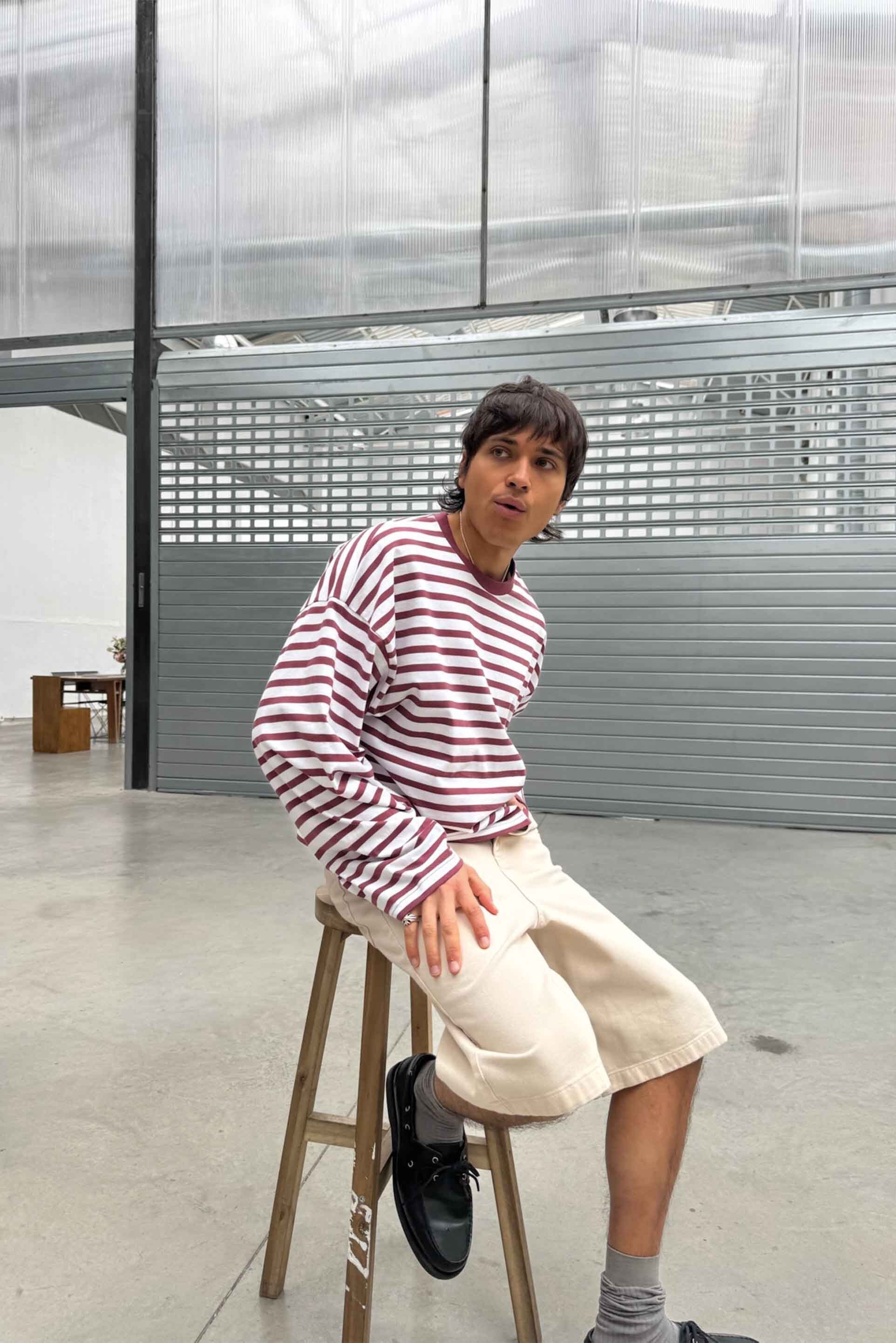 NIY Burgundy Longsleeve