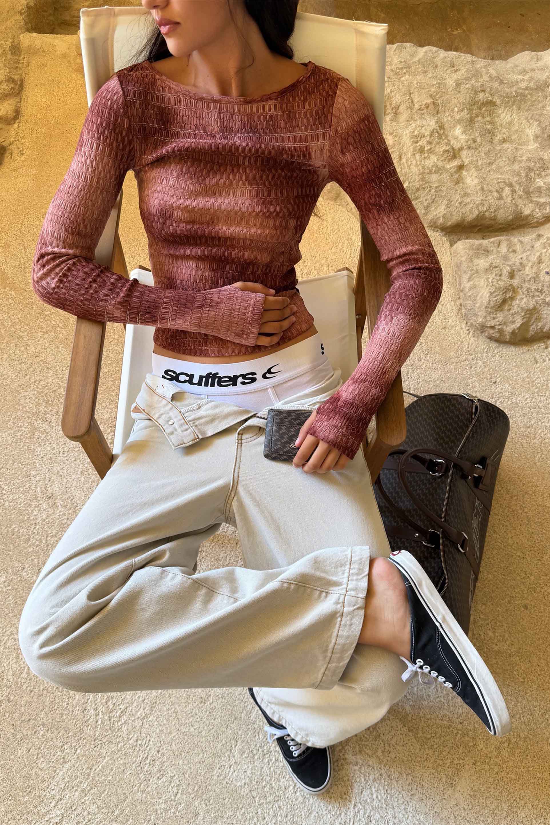 Text Pink Longsleeve