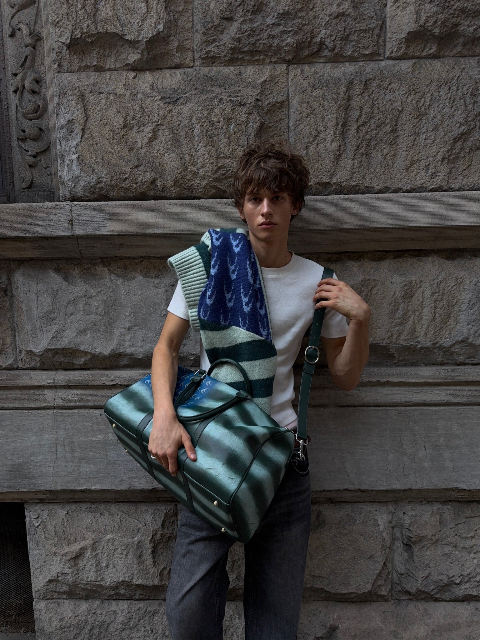 Nowhere Green Duffle Bag