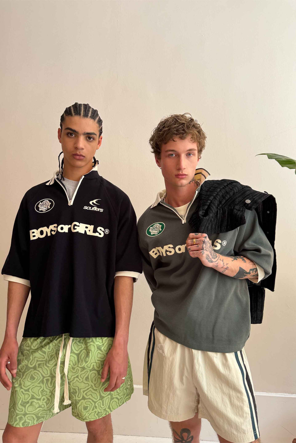 Boys or Girls Dark Polo