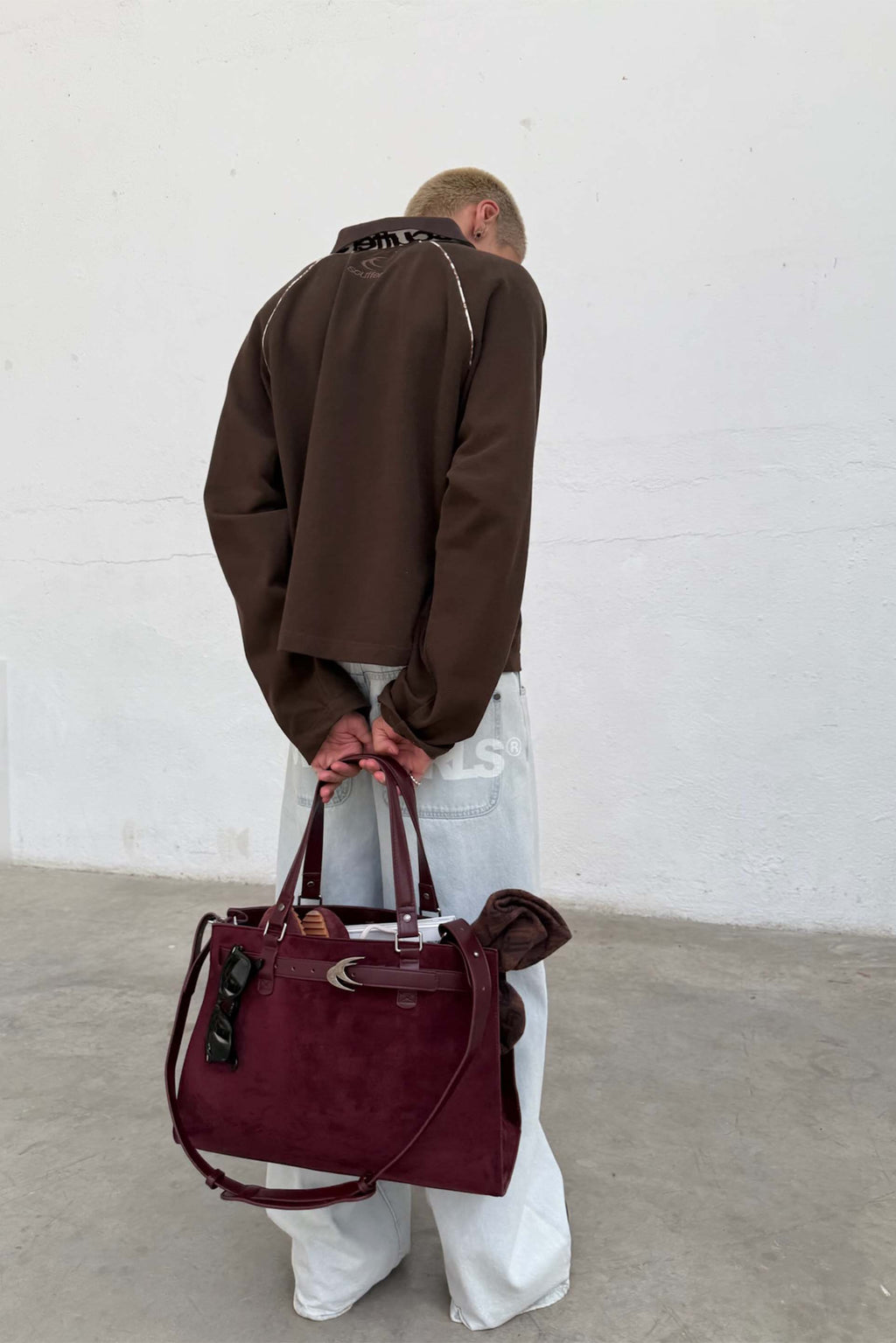 Office Burgundy Bag