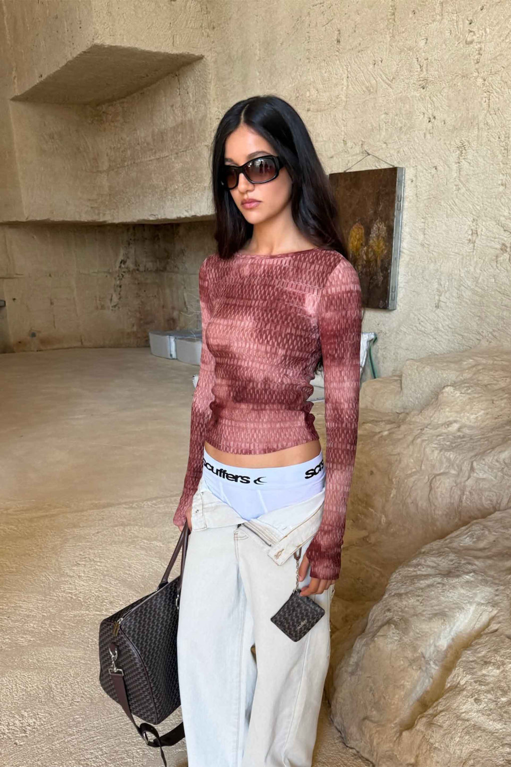 Text Pink Longsleeve