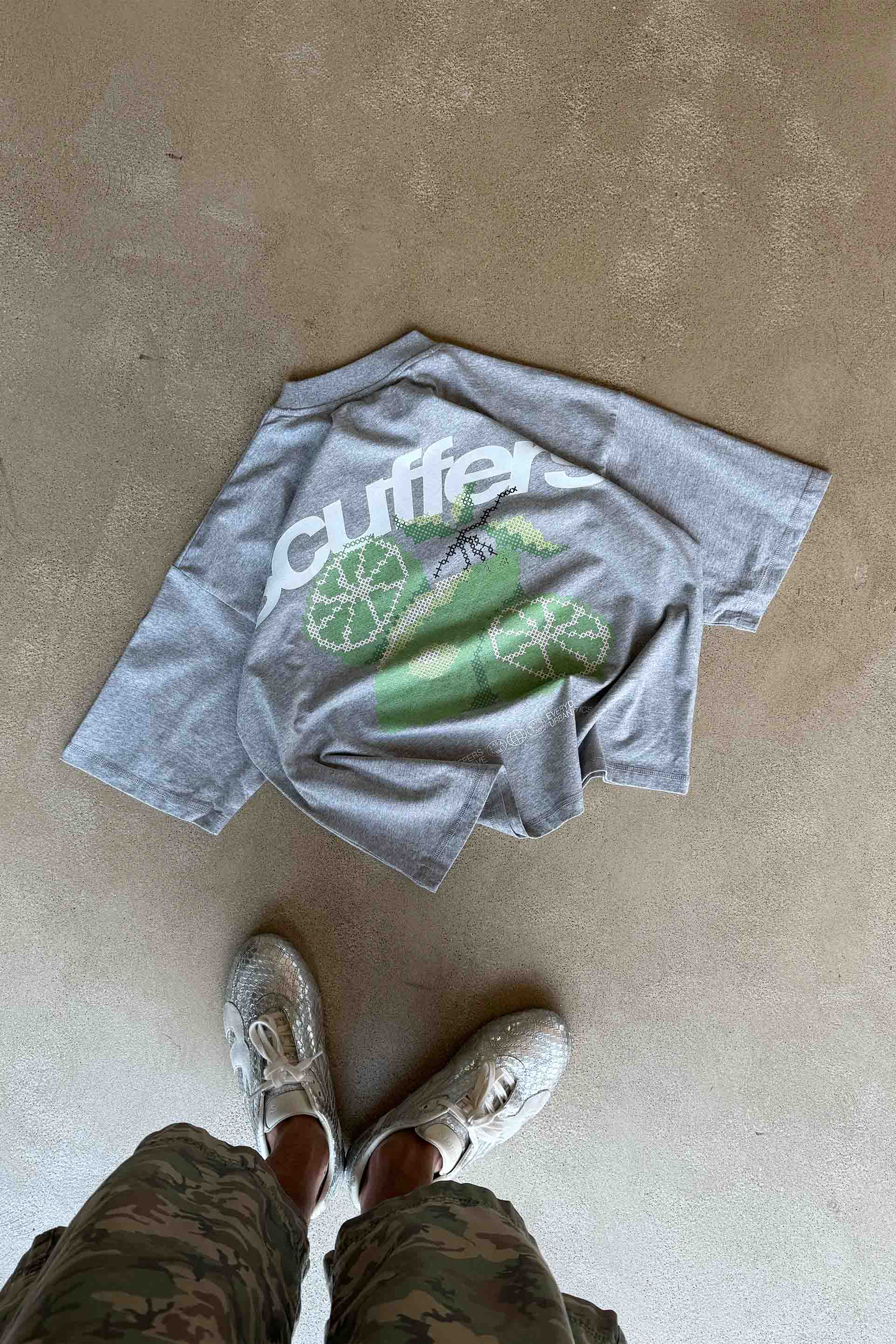 Sicilia Light Grey T-Shirt