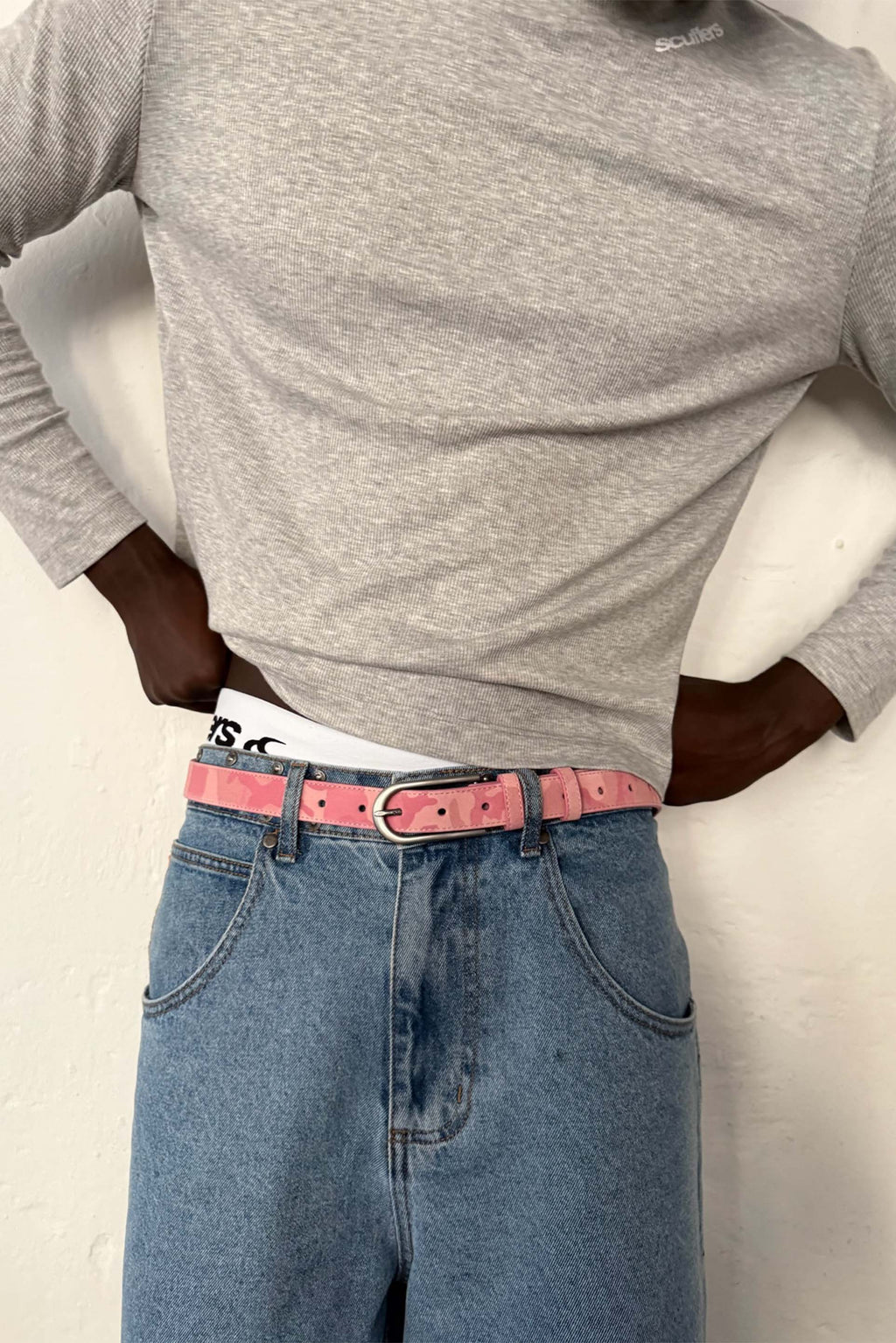 Camo Pink Belt