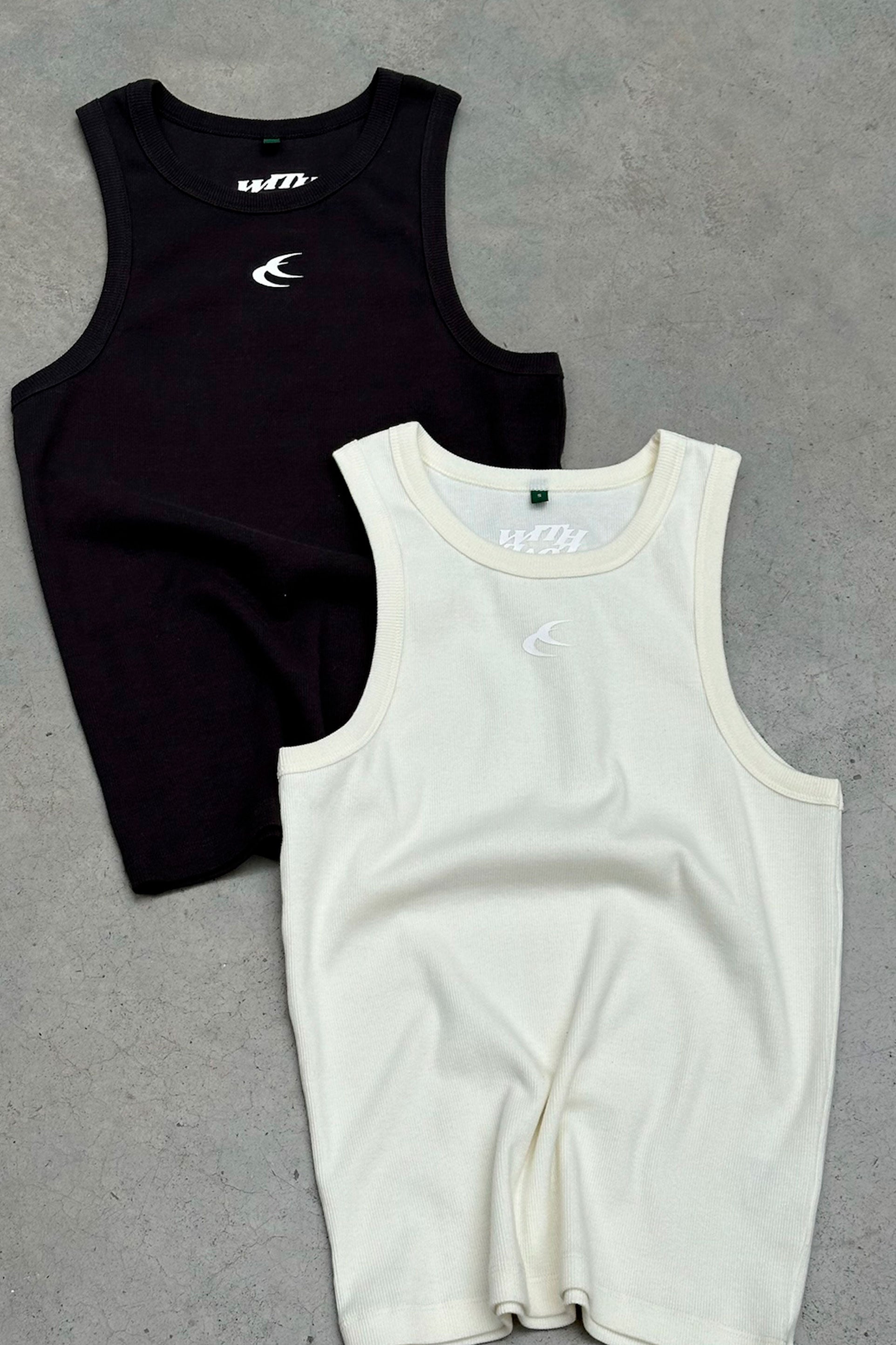 Ecru & Dark Canale SCFF Tank Top Pack
