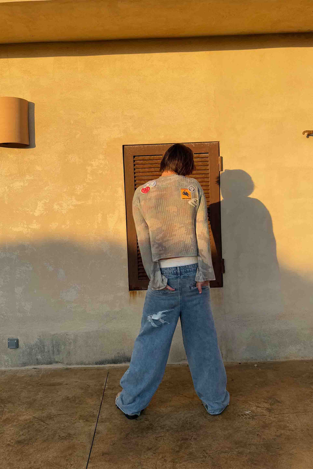 Triple Moon Camo Knit