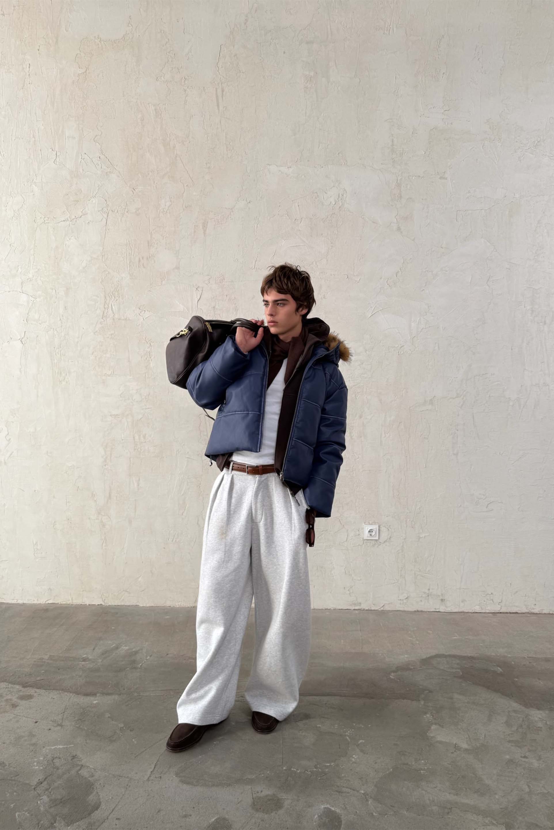 Shell Light Grey Sweatpants