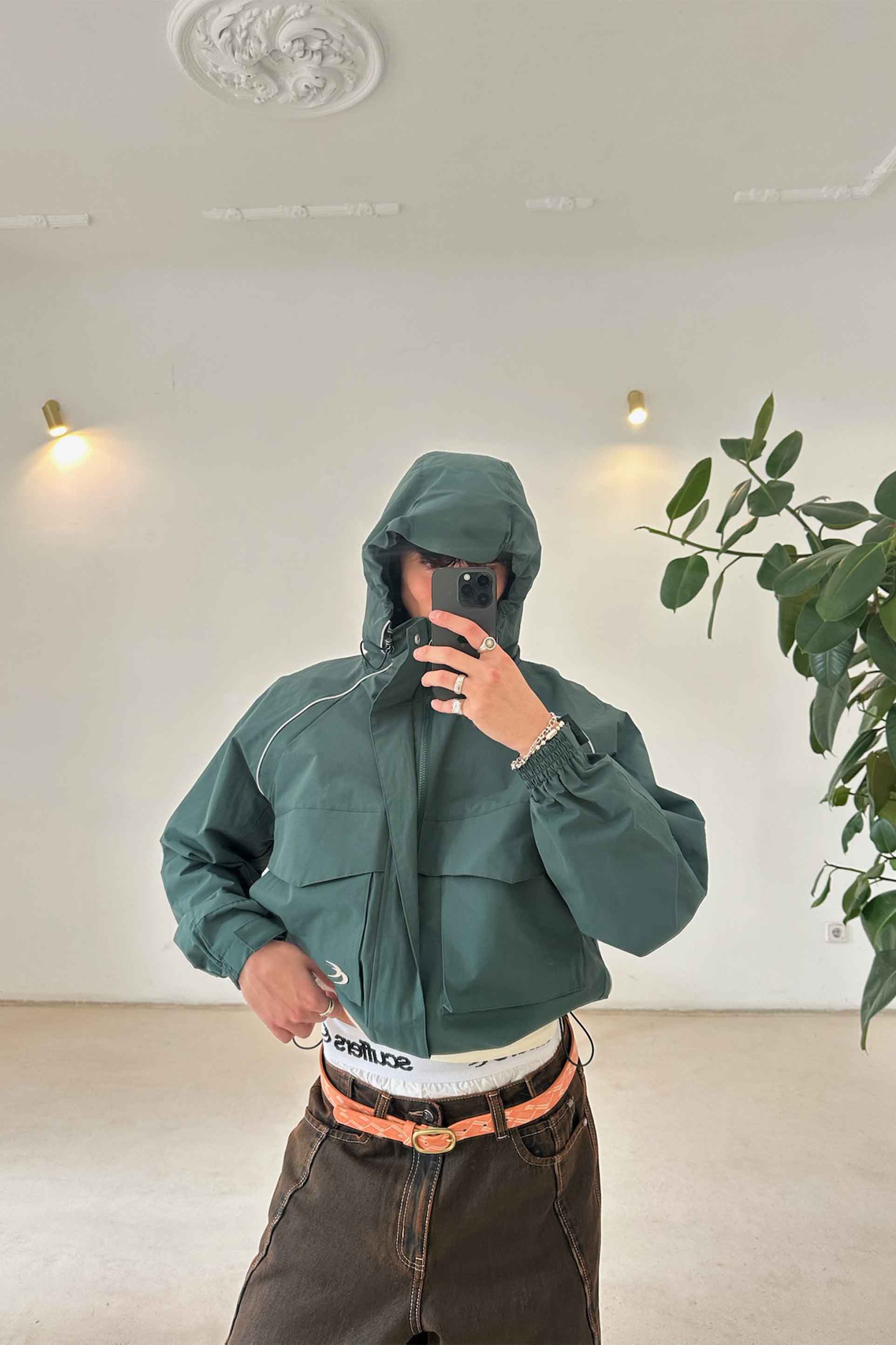 Essential Forest Windbreaker