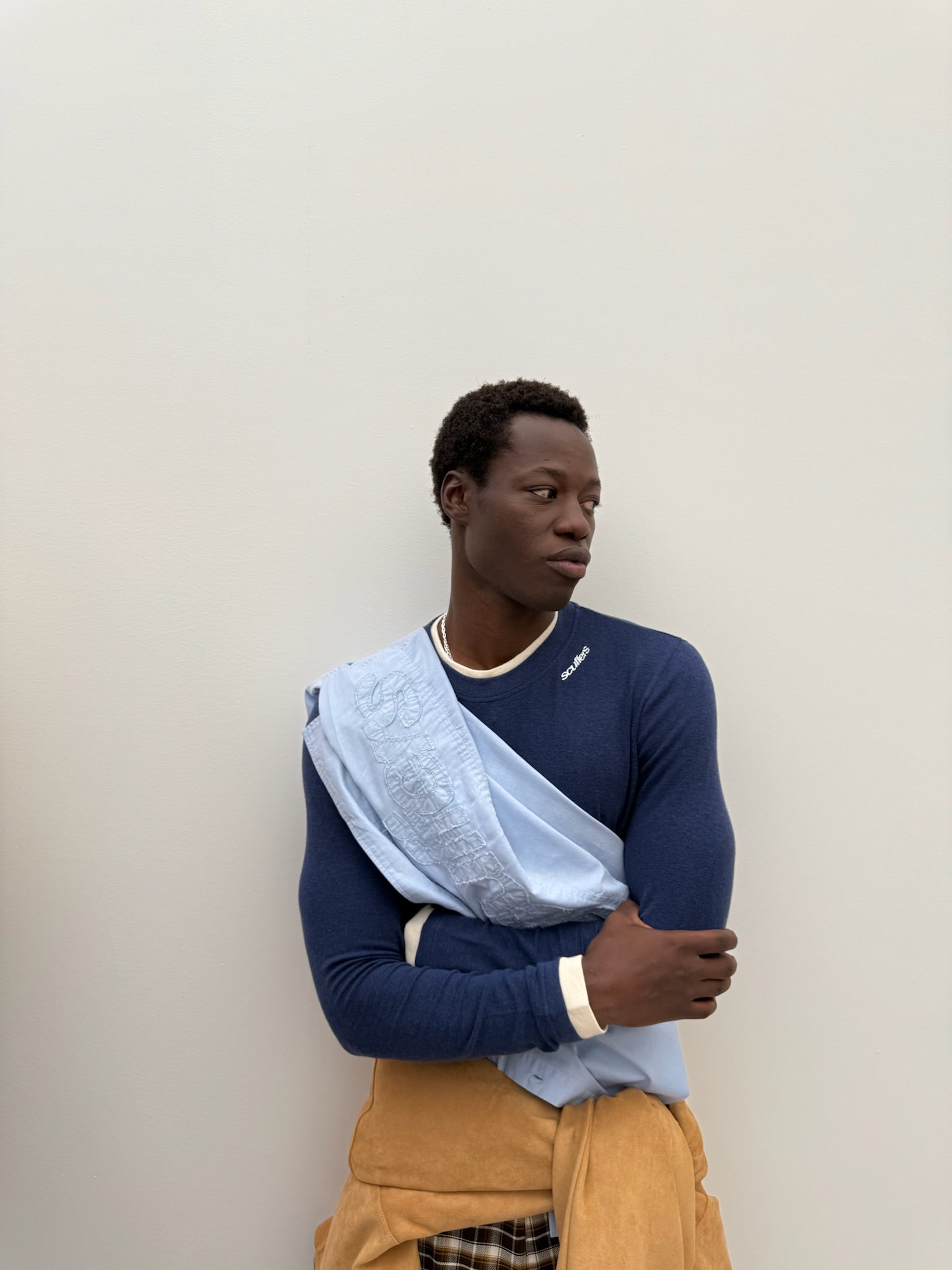 Double Navy Blue Longsleeve