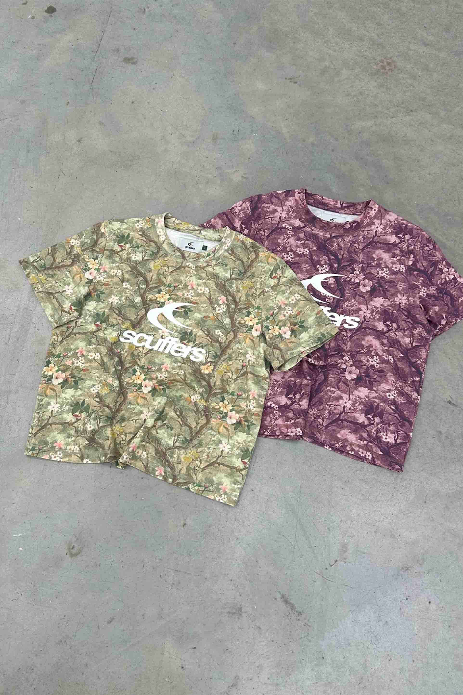 Real Flower Fitted T-Shirt