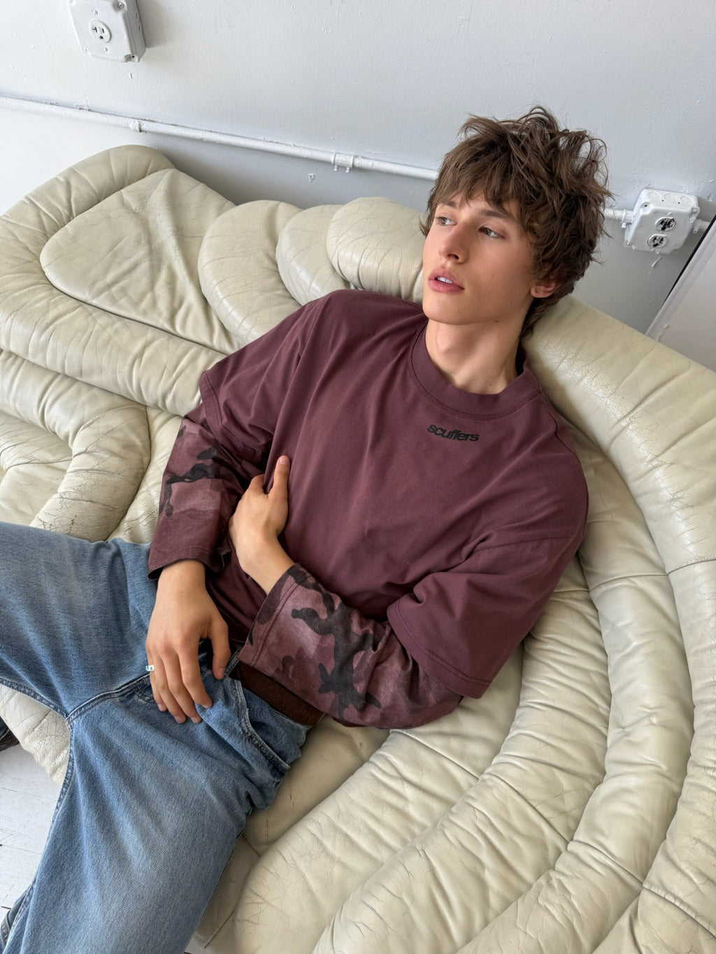 New Kurtis Burgundy Longsleeve