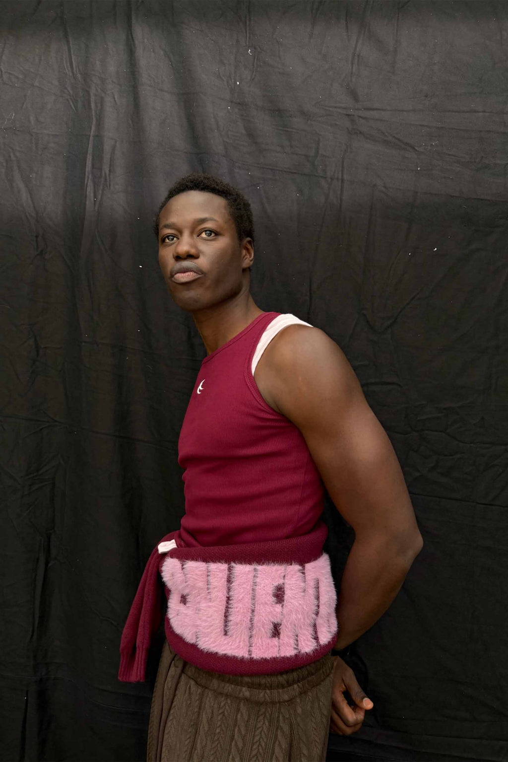 Caliente Burgundy Knit