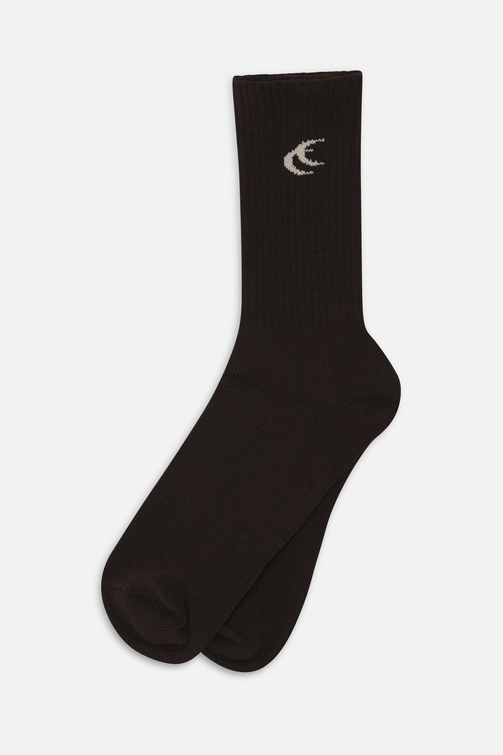 Iconic Brown & Ecru Socks