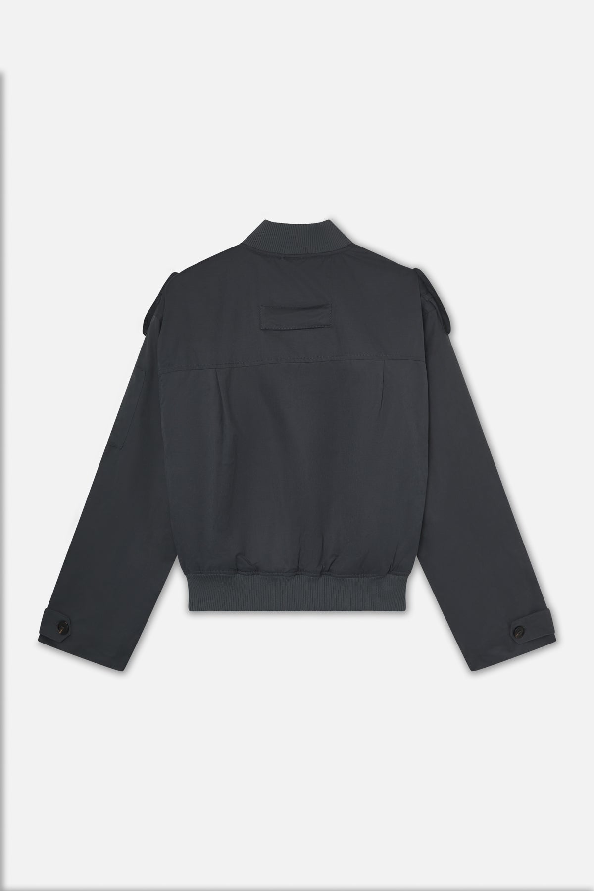 London Dark Grey Bomber Jacket