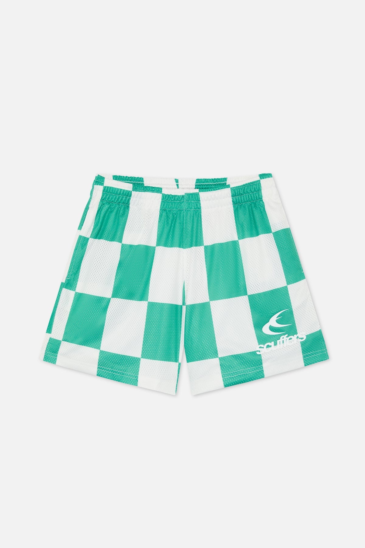 Madrid Checkered Football Shorts