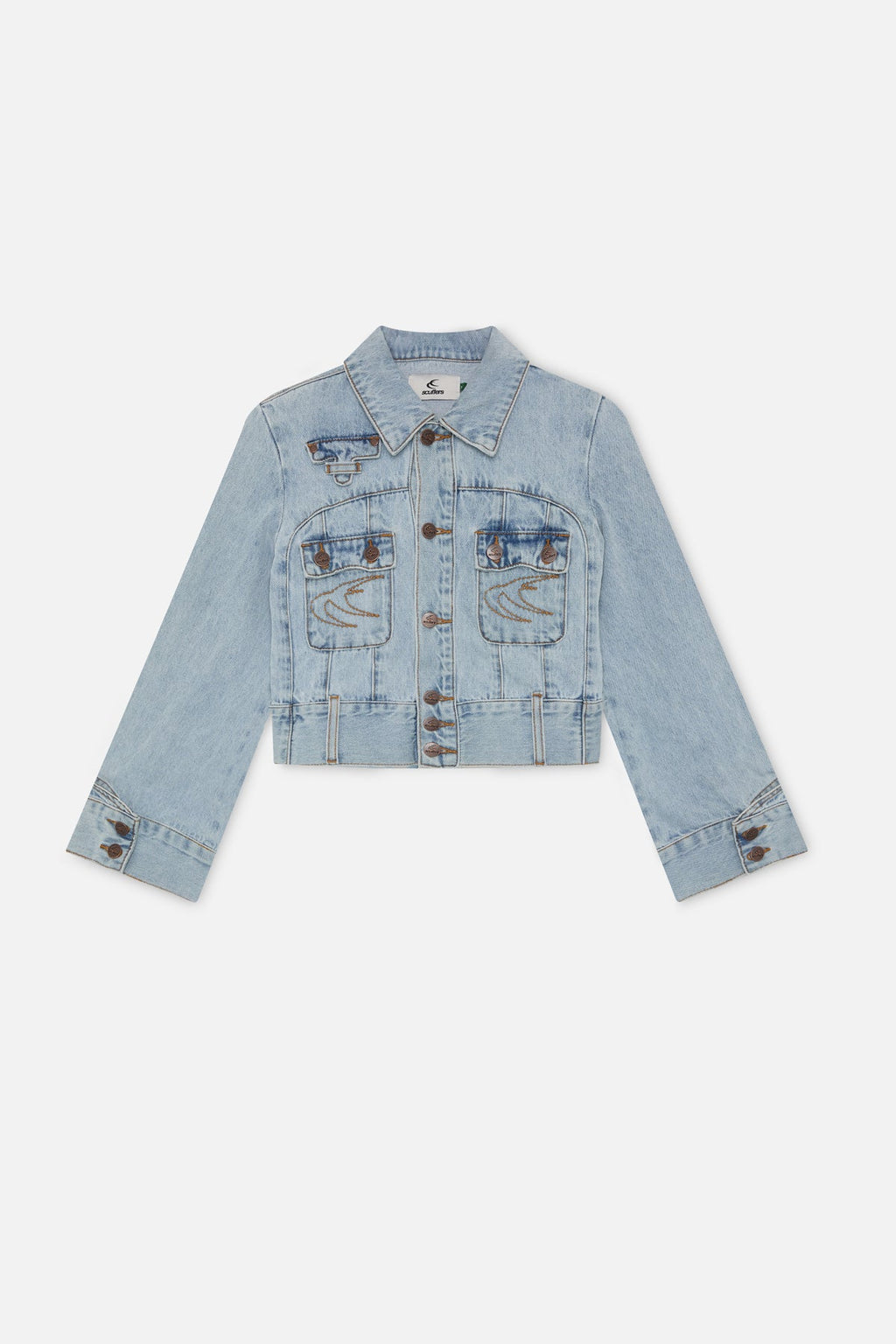 Marine Light Blue Denim Jacket