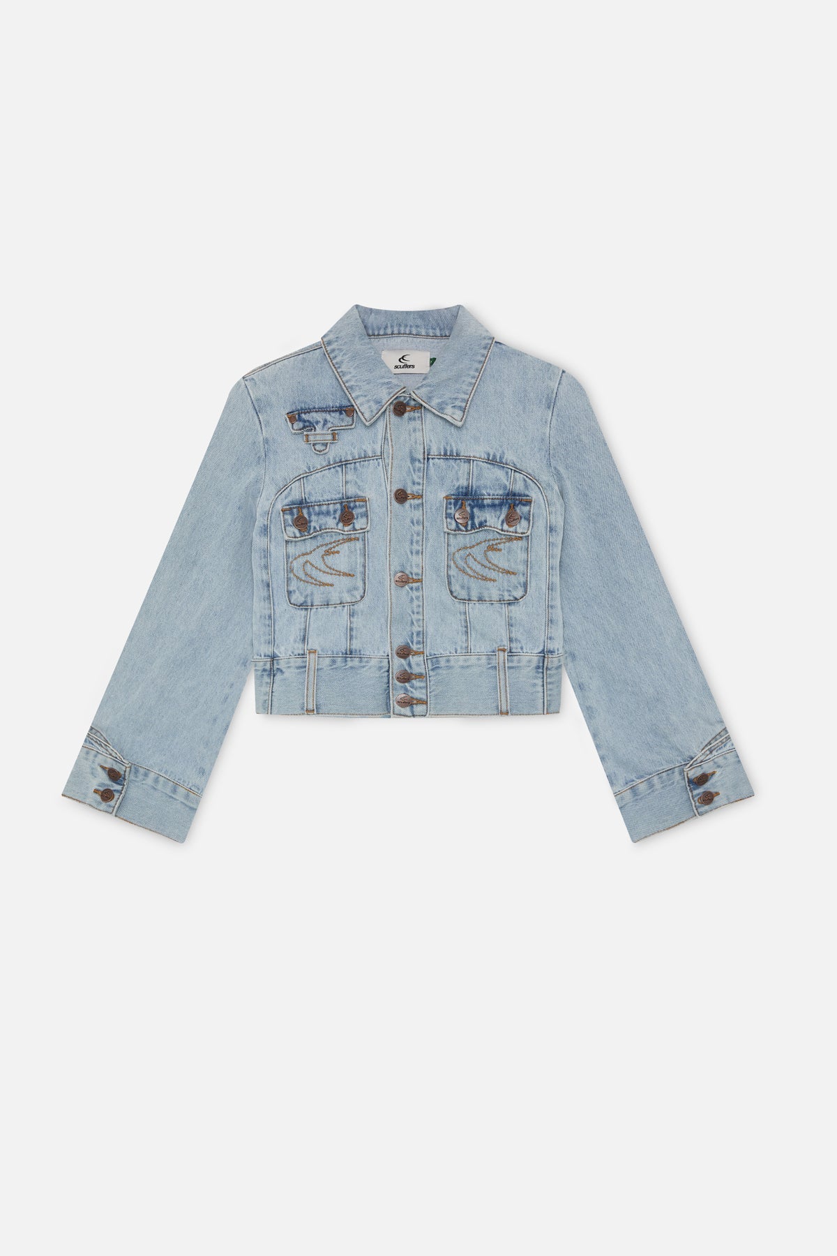 Marine Light Blue Denim Jacket