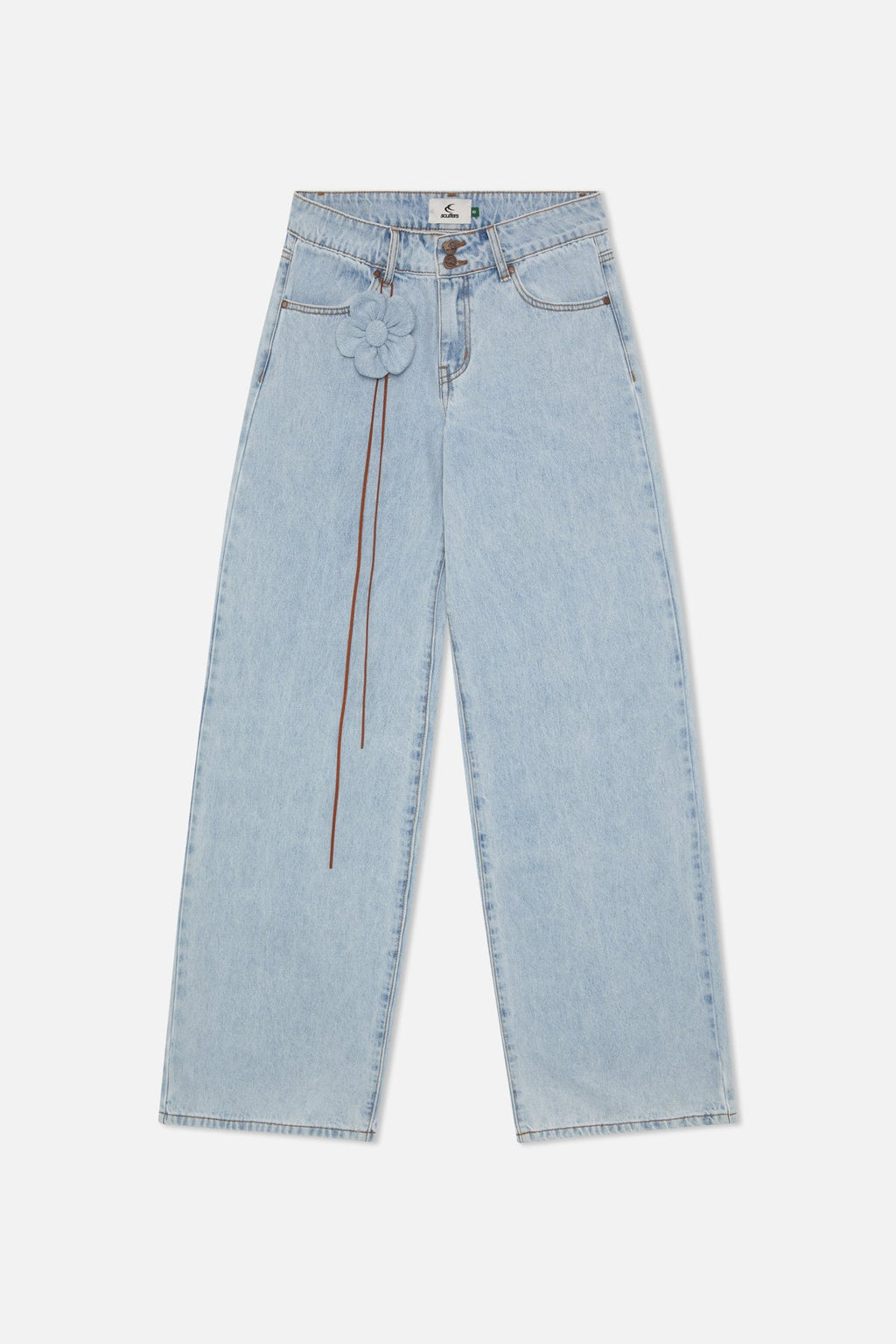 Marine Light Blue Pants