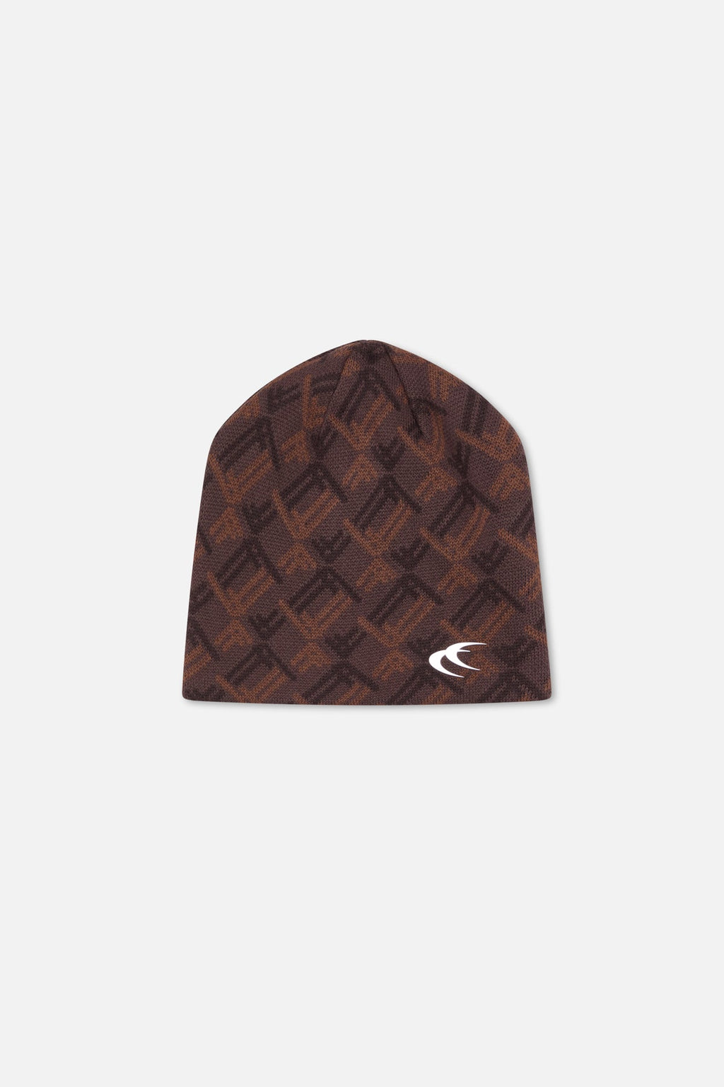 Monogram Brown Beanie