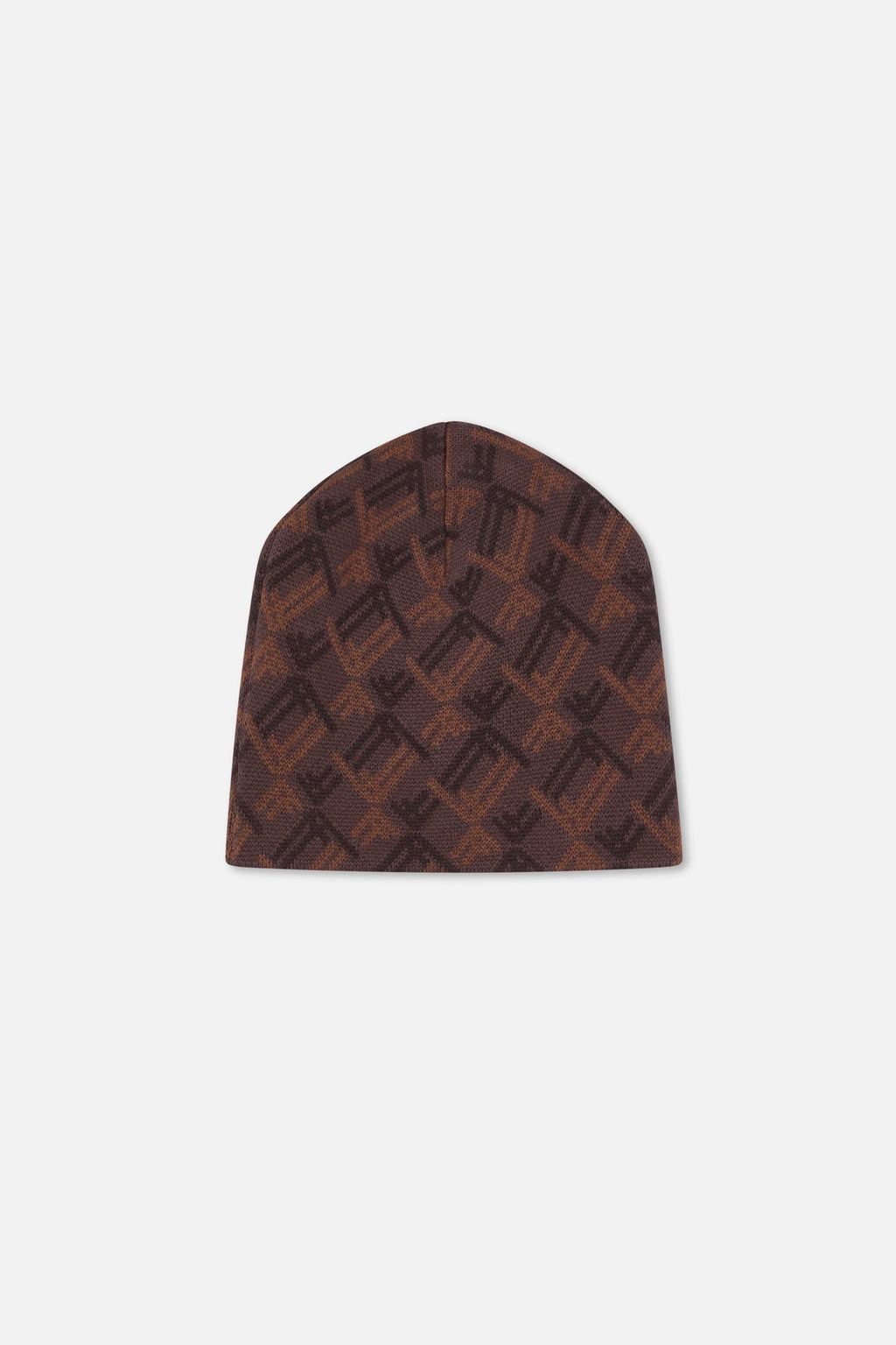 Monogram Brown Beanie