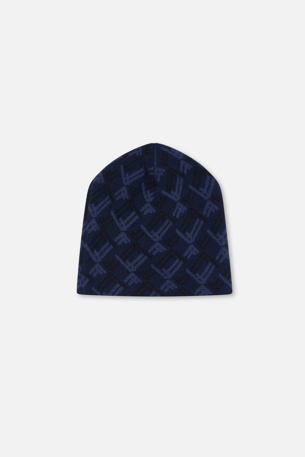Monogram Navy Beanie
