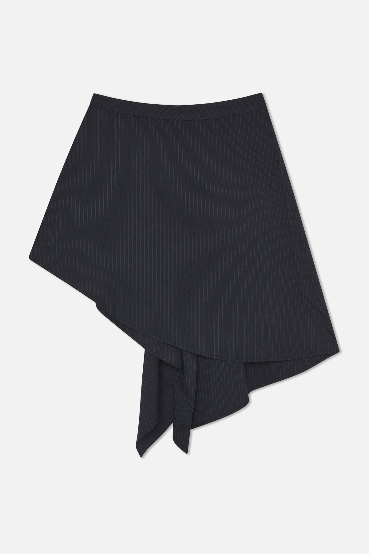 Nautica Navy Pinstripe Skirt
