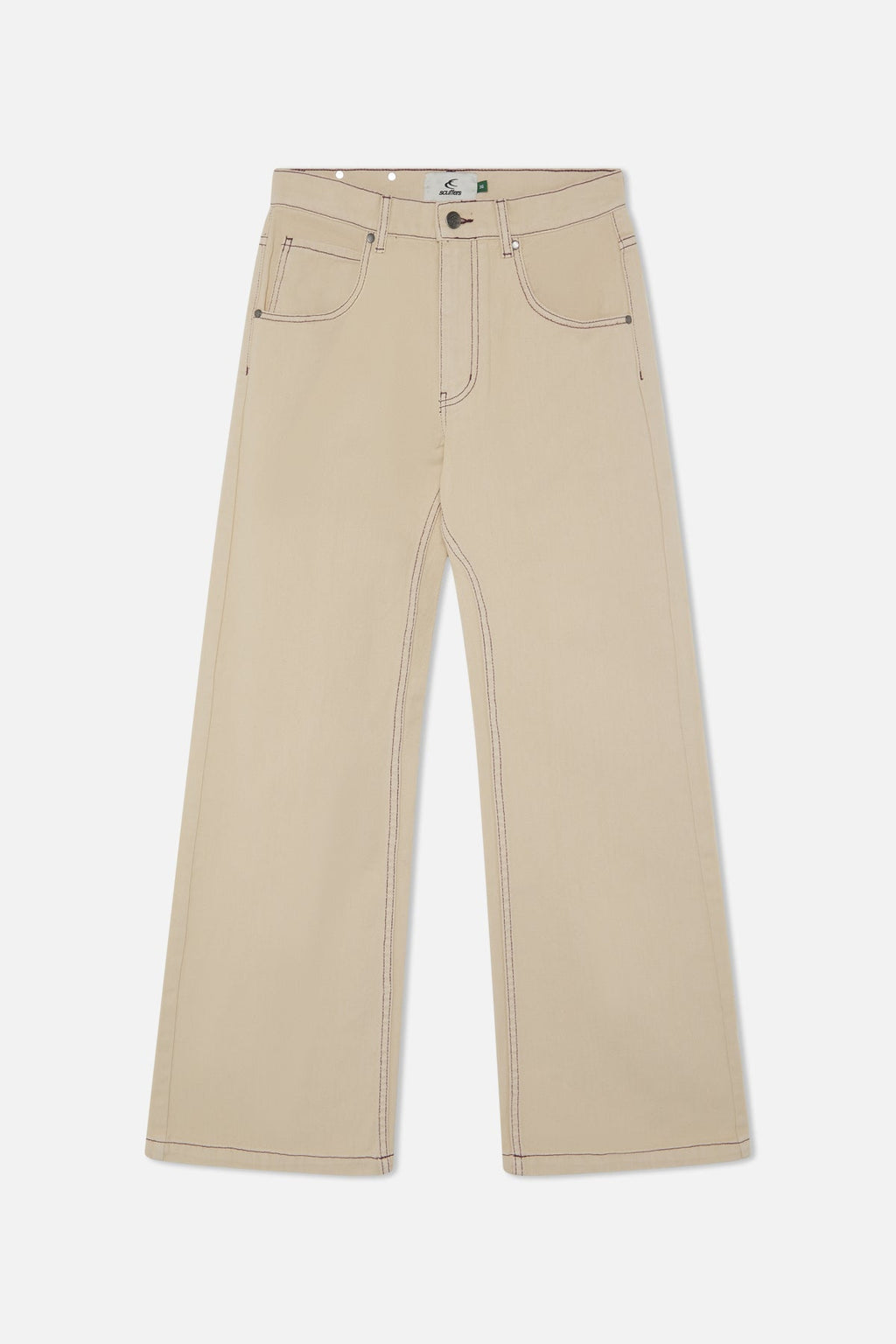 New Flared Ecru Pants